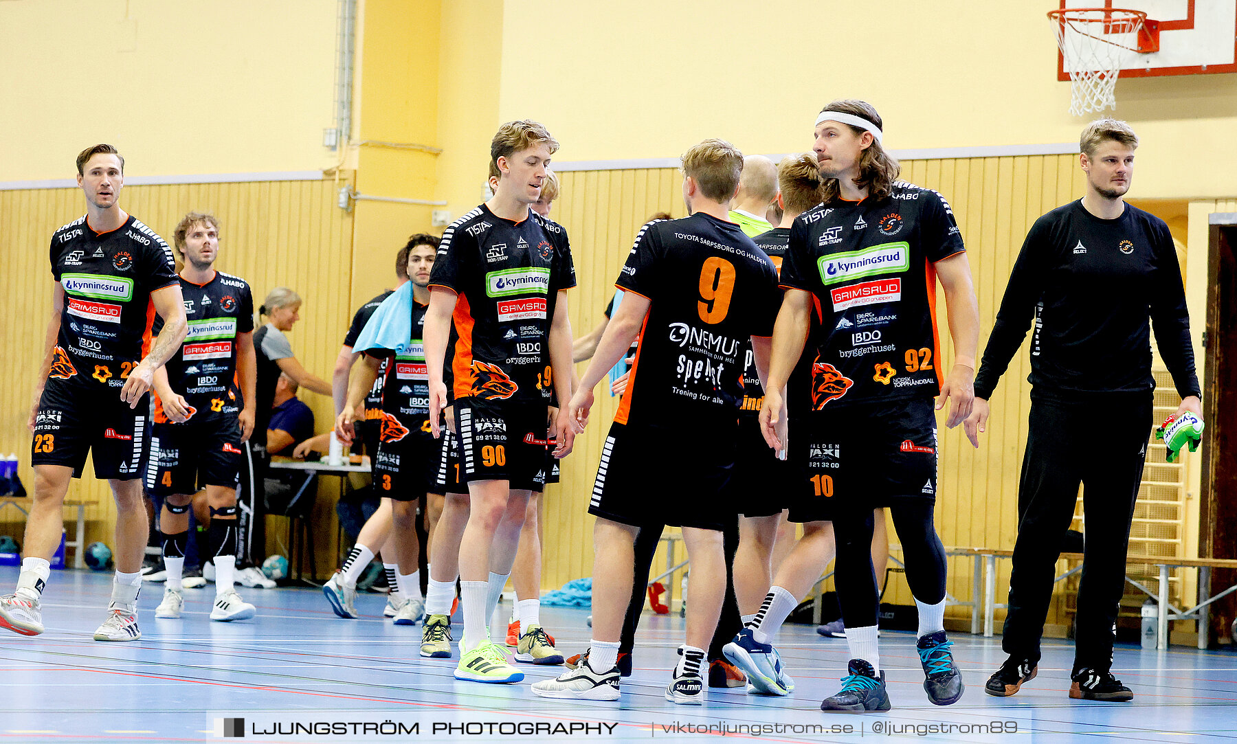 Träningsmatch IFK Skövde HK-Halden Topphåndball 28-25,herr,Arena Skövde,Skövde,Sverige,Handboll,,2023,314222