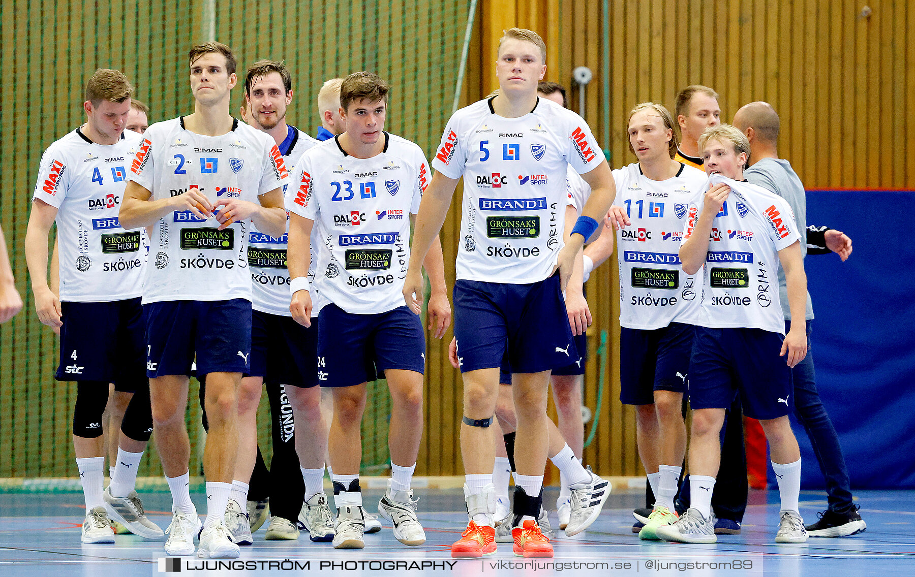 Träningsmatch IFK Skövde HK-Halden Topphåndball 28-25,herr,Arena Skövde,Skövde,Sverige,Handboll,,2023,314223