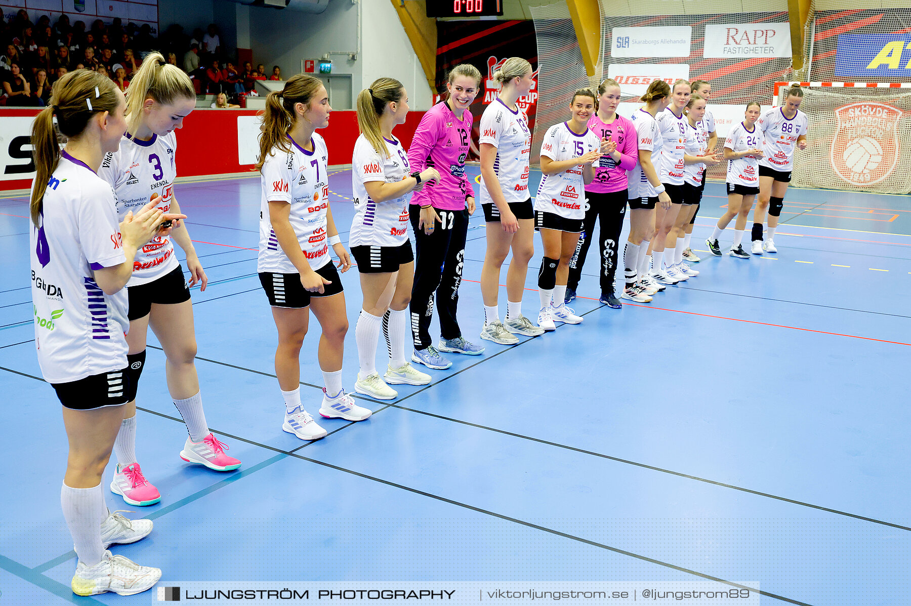 Annliz Cup Superelit Skövde HF-Skara HF 27-22,dam,Skövde Idrottshall,Skövde,Sverige,Handboll,,2023,314437