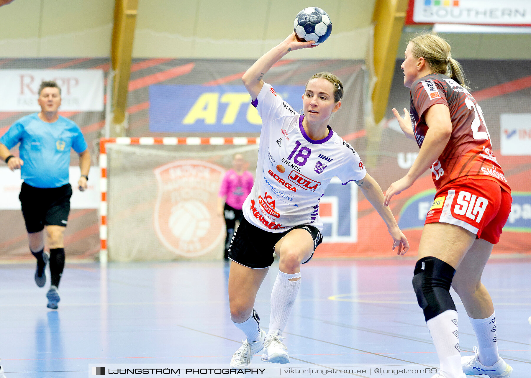 Annliz Cup Superelit Skövde HF-Skara HF 27-22,dam,Skövde Idrottshall,Skövde,Sverige,Handboll,,2023,314484