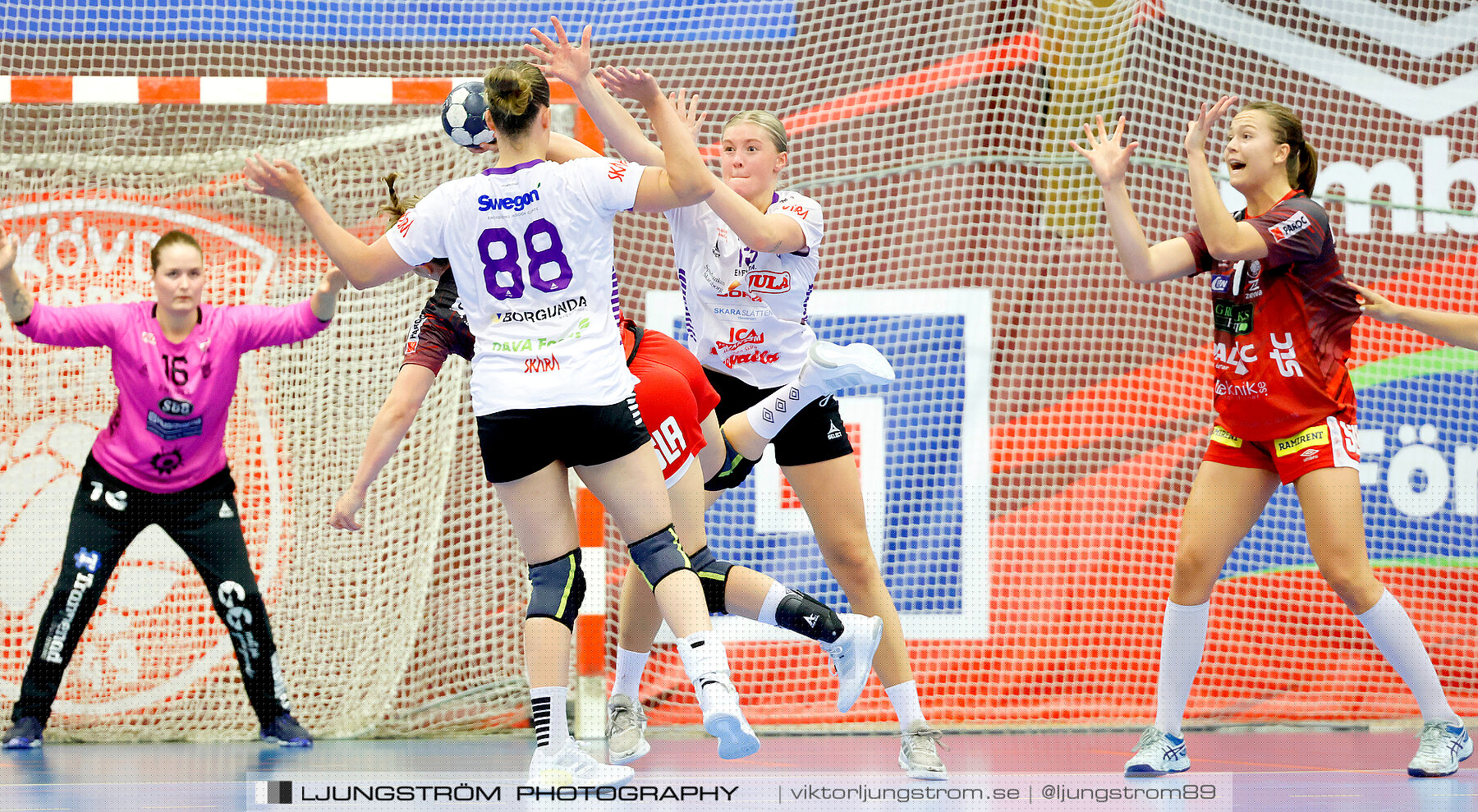 Annliz Cup Superelit Skövde HF-Skara HF 27-22,dam,Skövde Idrottshall,Skövde,Sverige,Handboll,,2023,314512