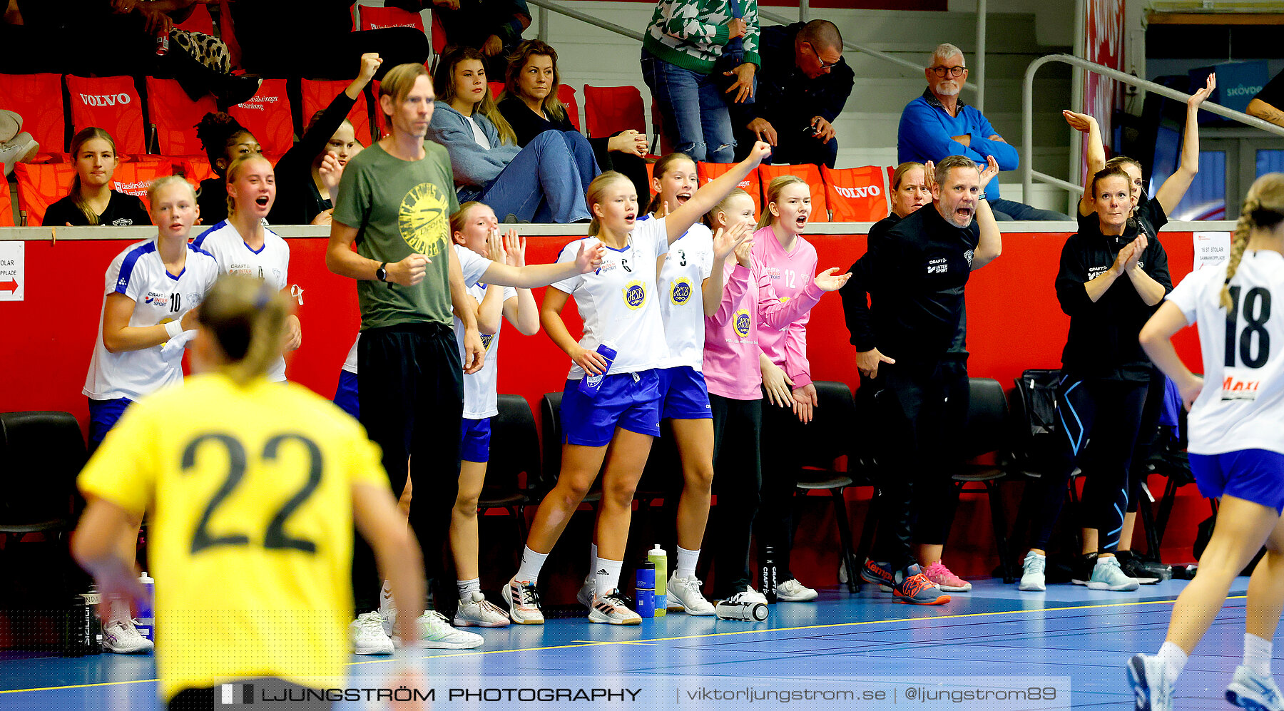 Annliz Cup F16 Match om 3:e pris Habo handboll-Kärra HF 17-16,dam,Skövde Idrottshall,Skövde,Sverige,Handboll,,2023,314829