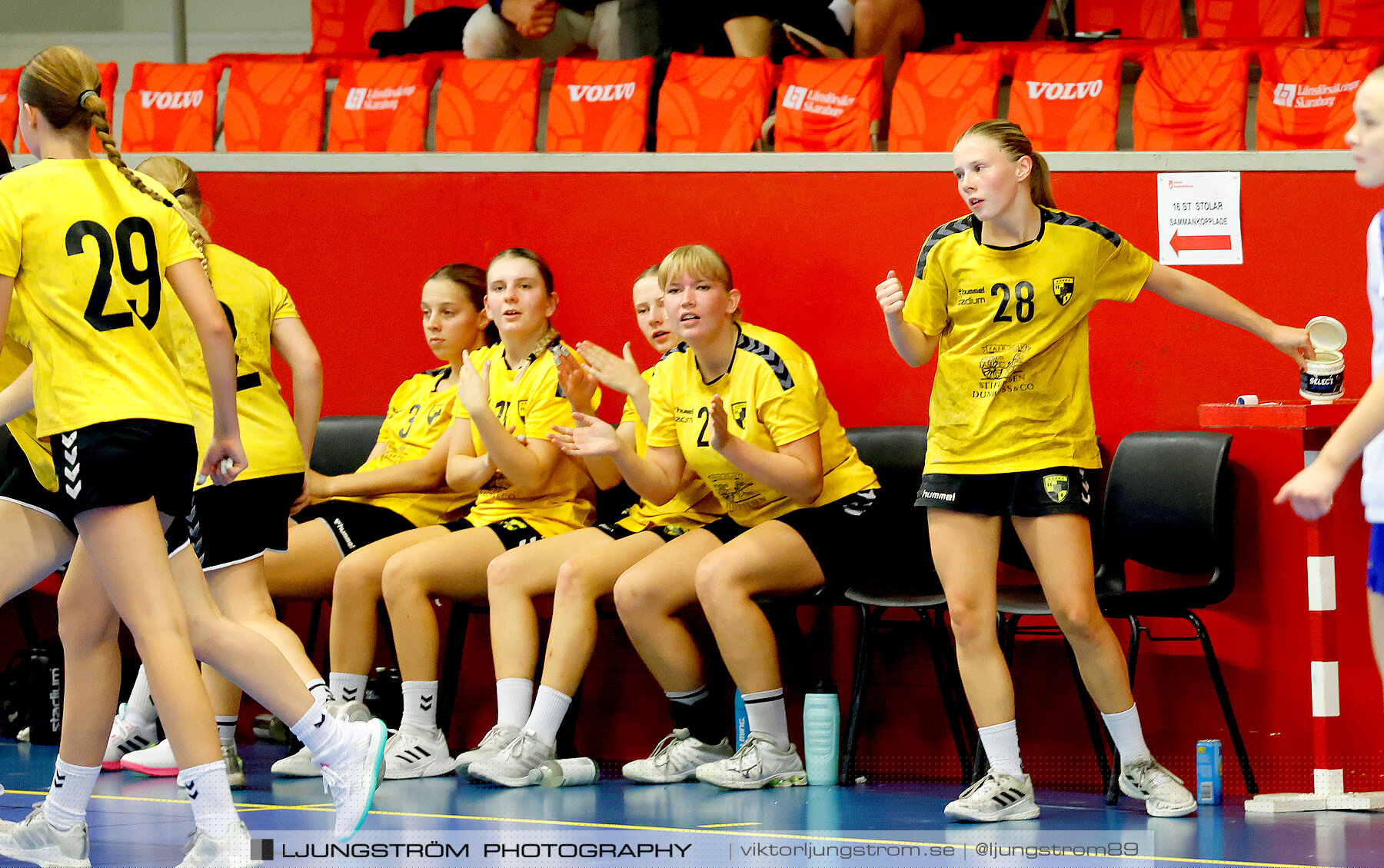 Annliz Cup F16 Match om 3:e pris Habo handboll-Kärra HF 17-16,dam,Skövde Idrottshall,Skövde,Sverige,Handboll,,2023,314834