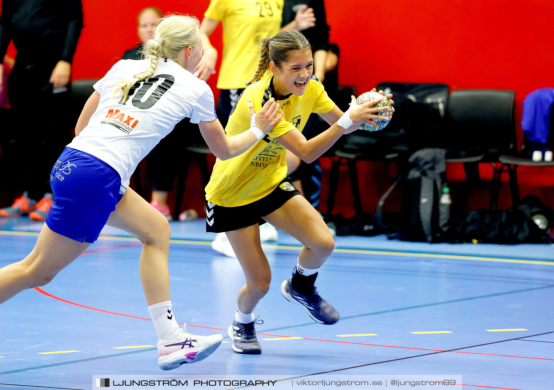 Annliz Cup F16 Match om 3:e pris Habo handboll-Kärra HF 17-16,dam,Skövde Idrottshall,Skövde,Sverige,Handboll,,2023,314859