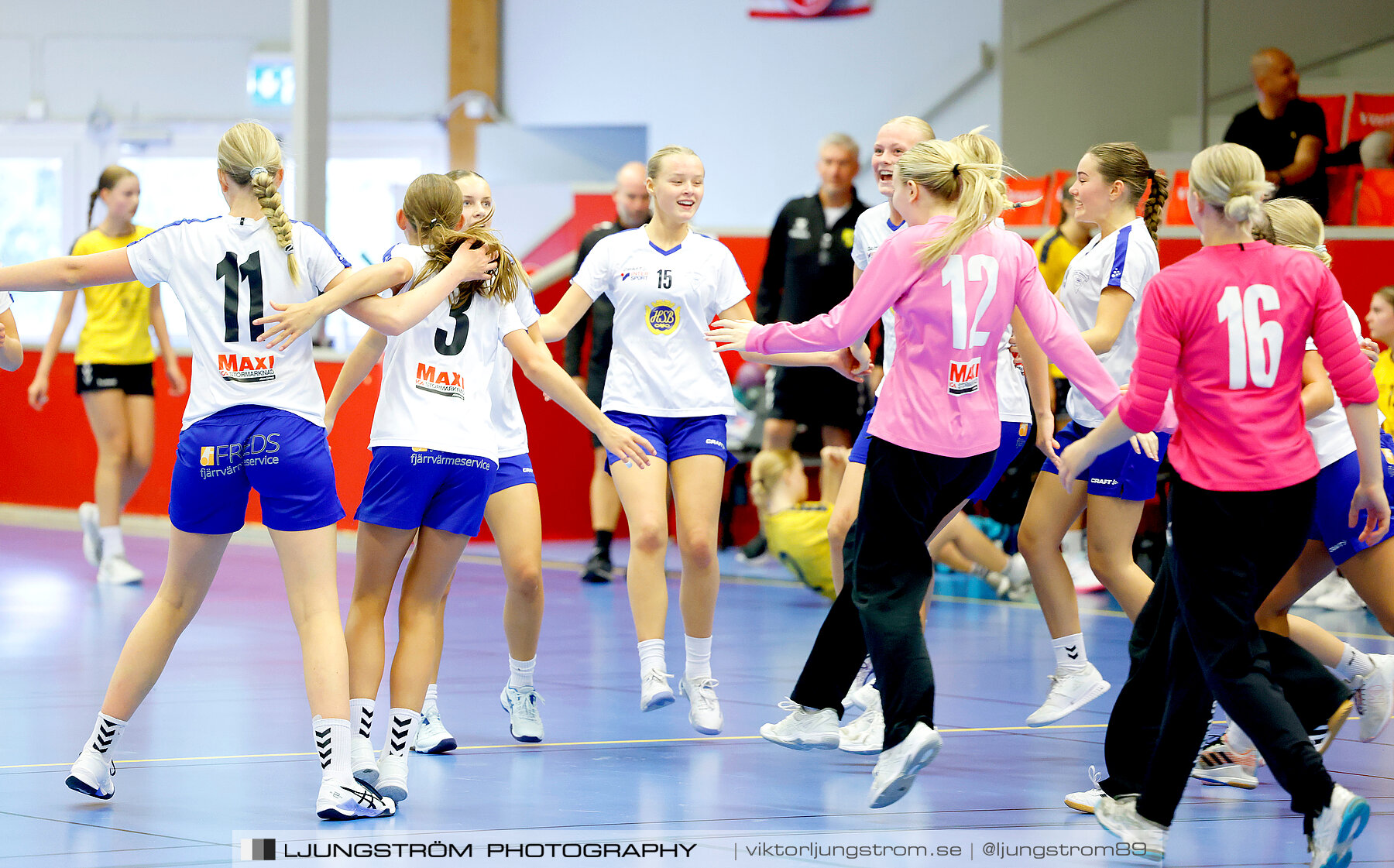 Annliz Cup F16 Match om 3:e pris Habo handboll-Kärra HF 17-16,dam,Skövde Idrottshall,Skövde,Sverige,Handboll,,2023,314869