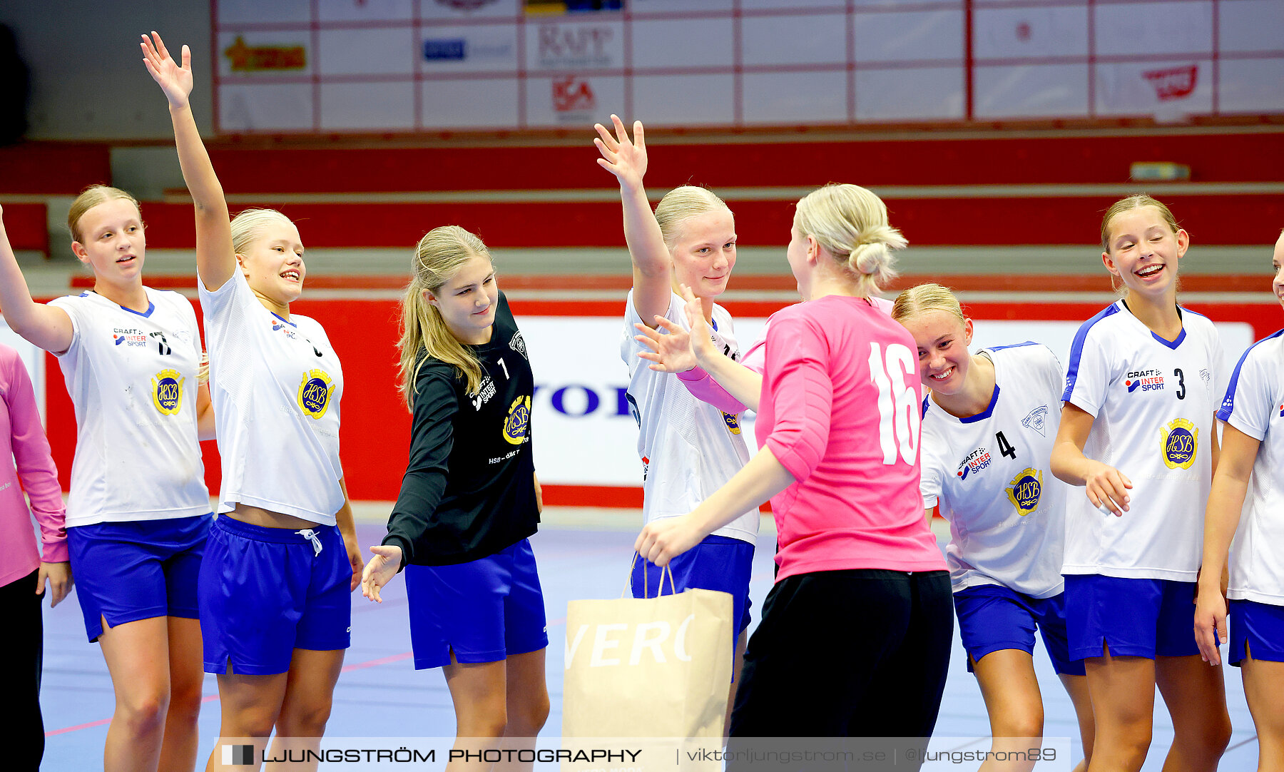 Annliz Cup F16 Match om 3:e pris Habo handboll-Kärra HF 17-16,dam,Skövde Idrottshall,Skövde,Sverige,Handboll,,2023,314894