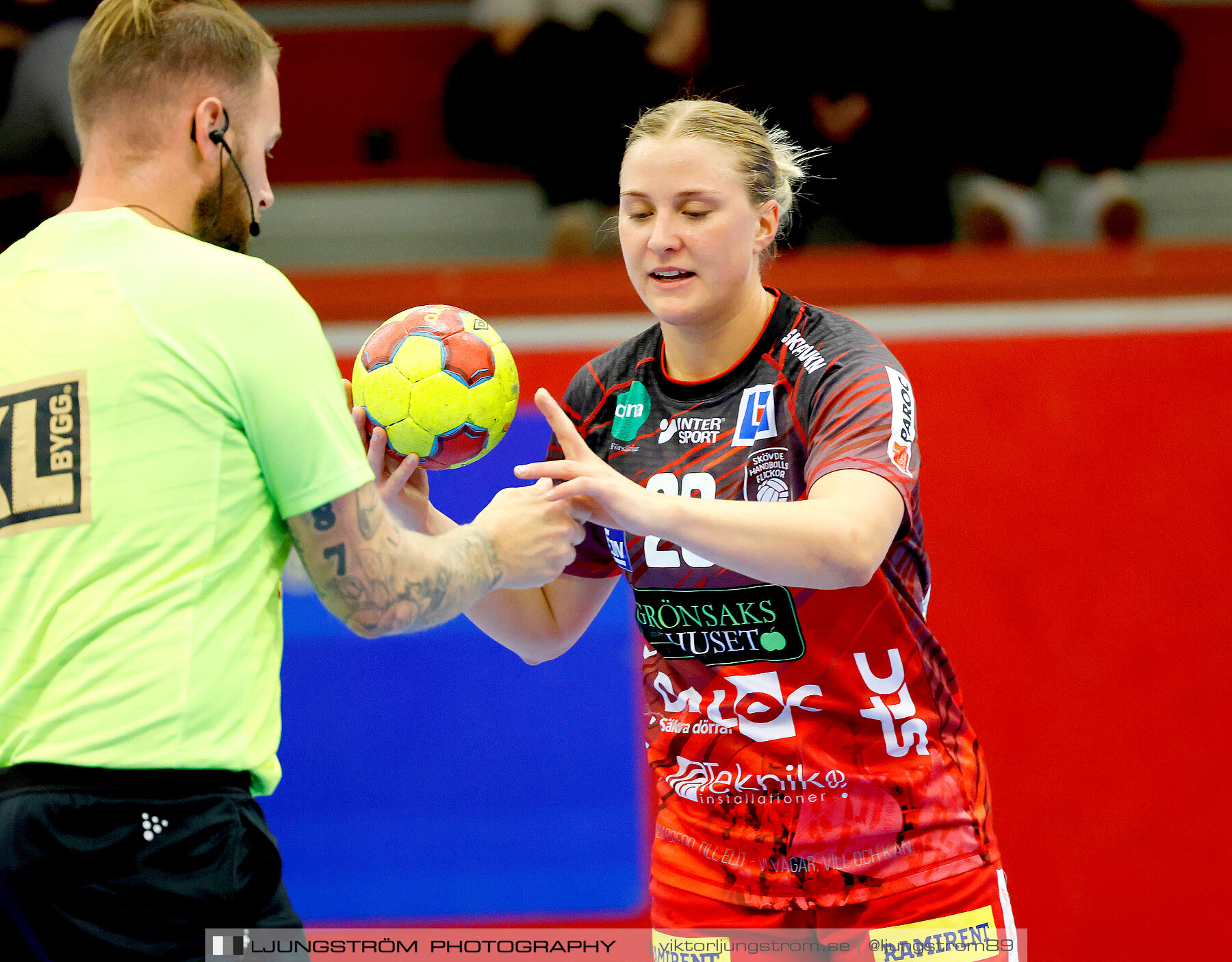 Skövde HF-Kungälvs HK 22-15,dam,Skövde Idrottshall,Skövde,Sverige,Handboll,,2023,315364