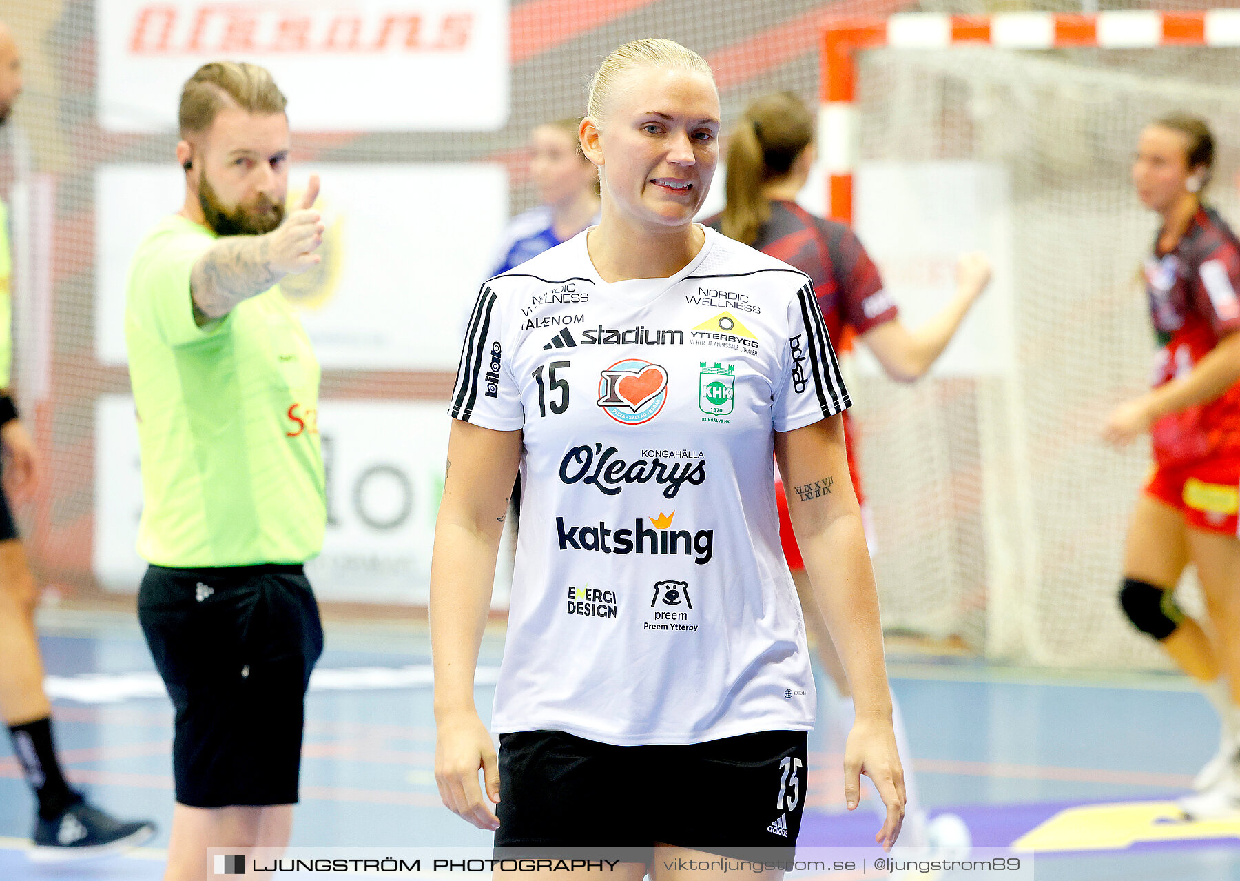 Skövde HF-Kungälvs HK 22-15,dam,Skövde Idrottshall,Skövde,Sverige,Handboll,,2023,315373