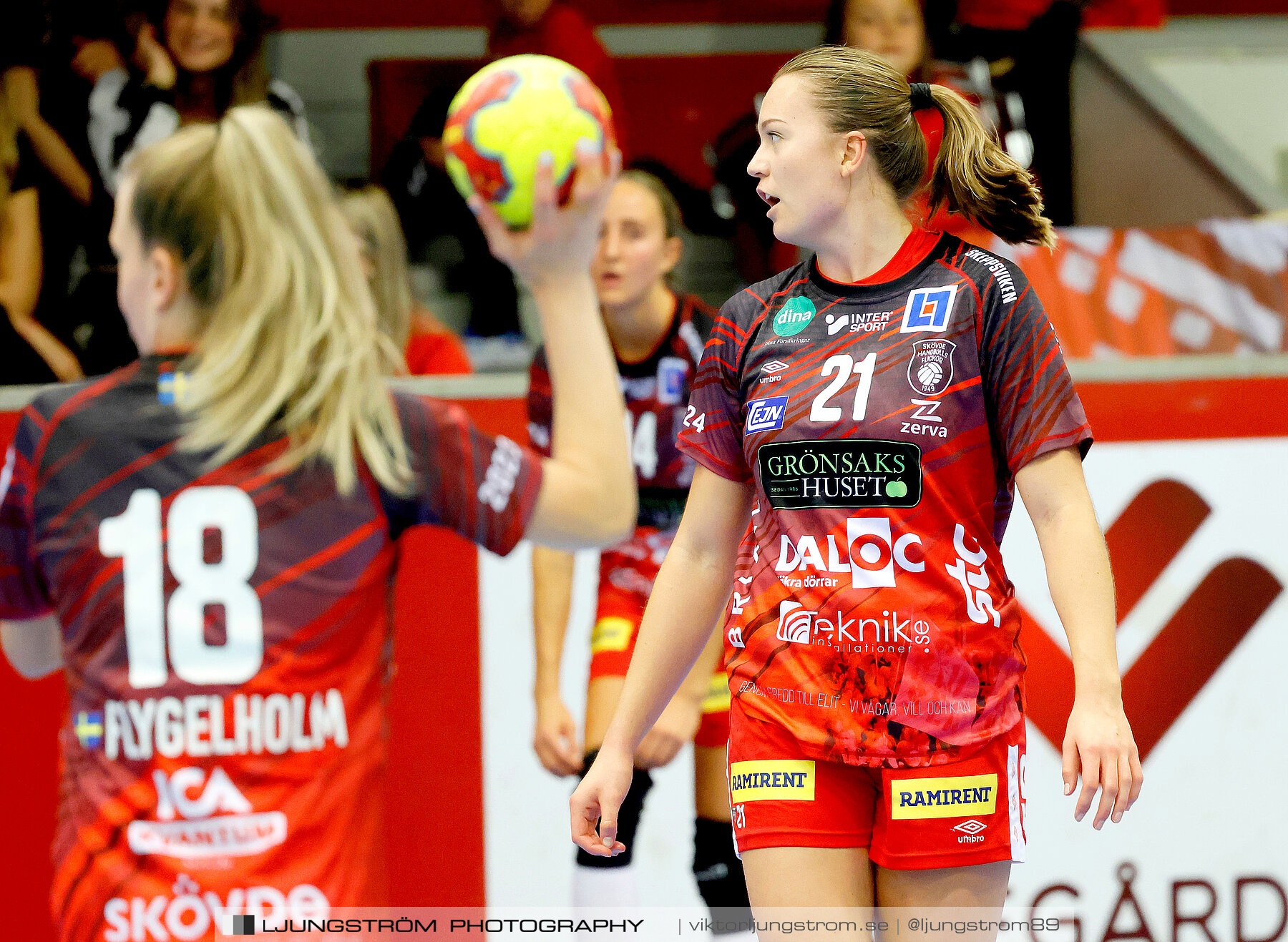 Skövde HF-Kungälvs HK 22-15,dam,Skövde Idrottshall,Skövde,Sverige,Handboll,,2023,315415