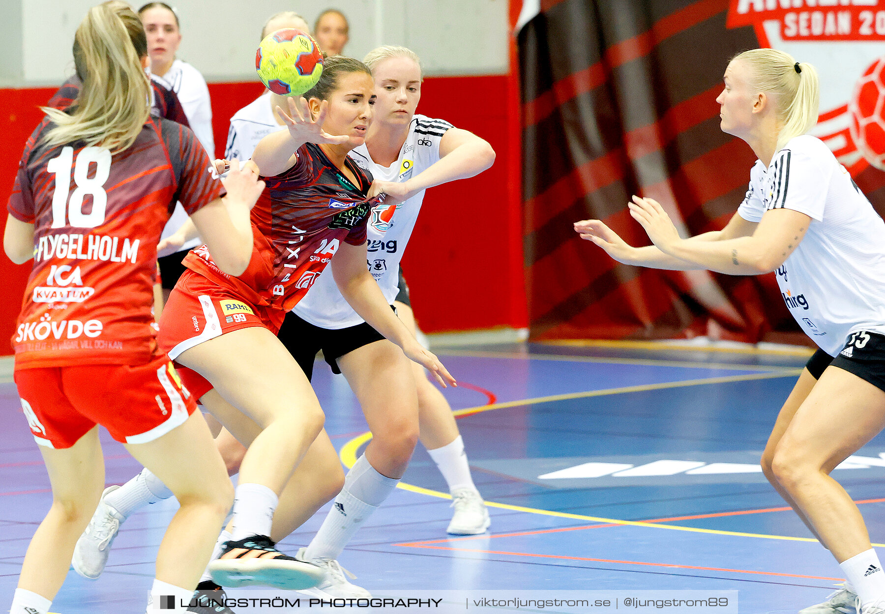 Skövde HF-Kungälvs HK 22-15,dam,Skövde Idrottshall,Skövde,Sverige,Handboll,,2023,315494