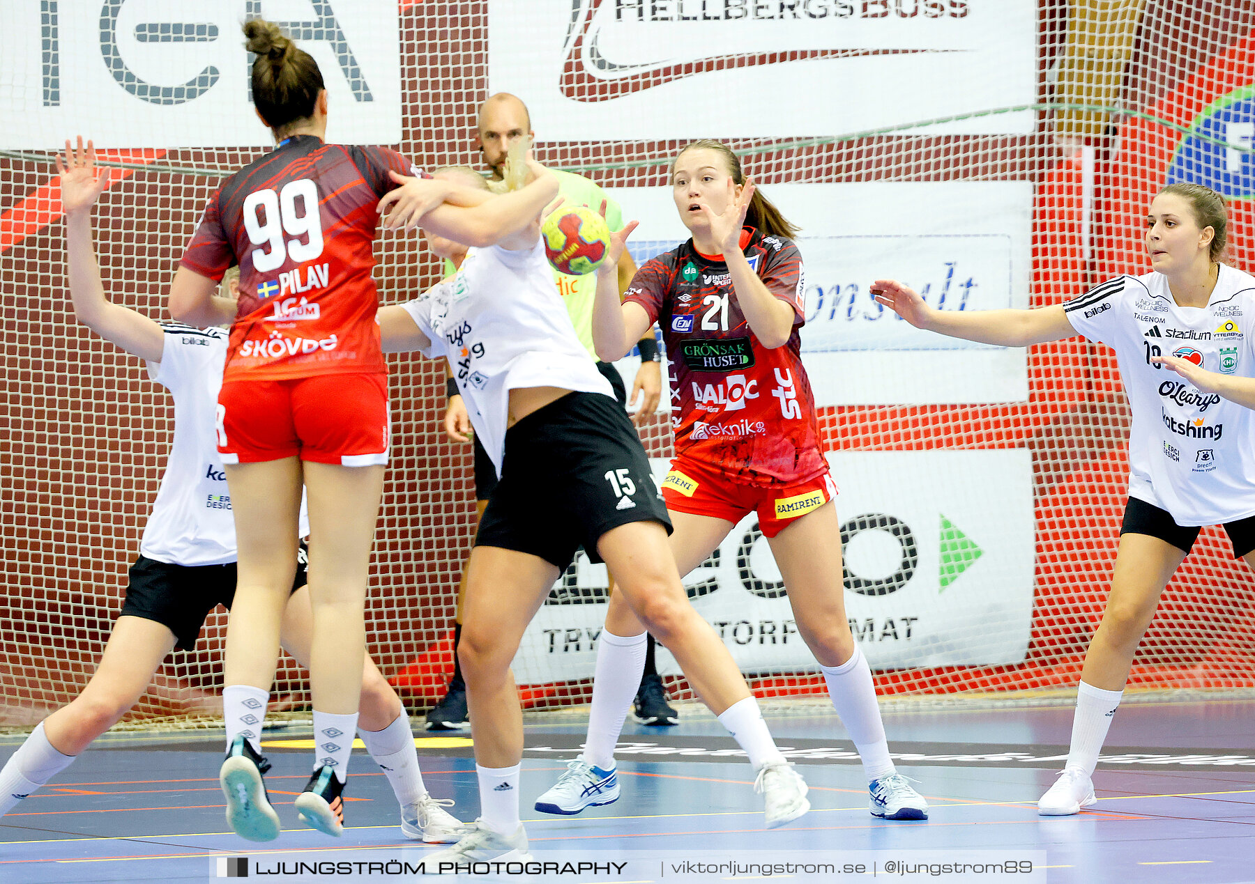 Skövde HF-Kungälvs HK 22-15,dam,Skövde Idrottshall,Skövde,Sverige,Handboll,,2023,315615