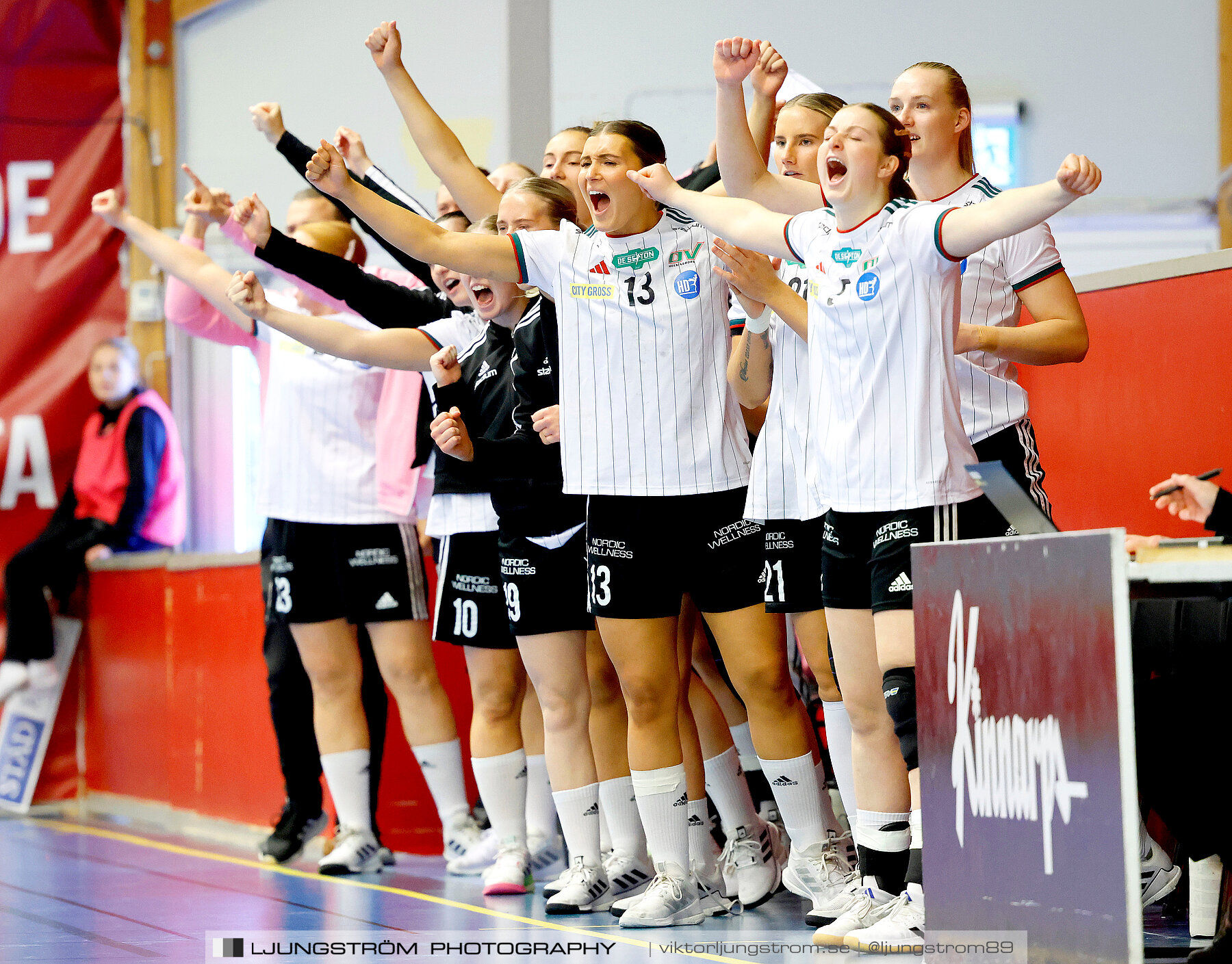 ATG Svenska Cupen 1/8-final 2 Skövde HF-OV Helsingborg HK 34-19,dam,Skövde Idrottshall,Skövde,Sverige,Handboll,,2023,318822