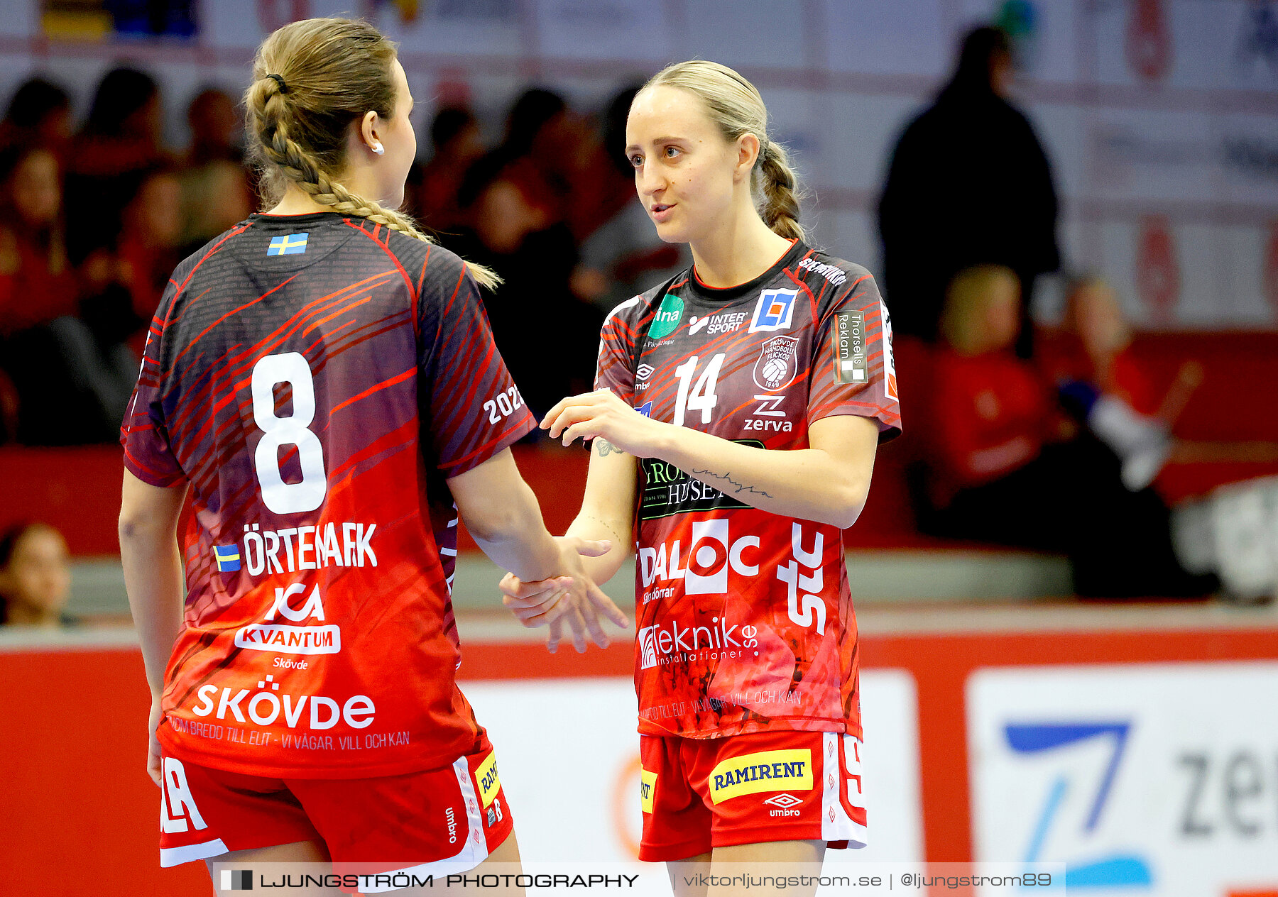 ATG Svenska Cupen 1/8-final 2 Skövde HF-OV Helsingborg HK 34-19,dam,Skövde Idrottshall,Skövde,Sverige,Handboll,,2023,318825