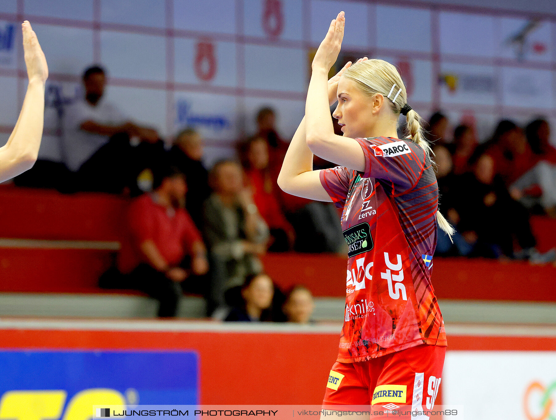 ATG Svenska Cupen 1/8-final 2 Skövde HF-OV Helsingborg HK 34-19,dam,Skövde Idrottshall,Skövde,Sverige,Handboll,,2023,318827