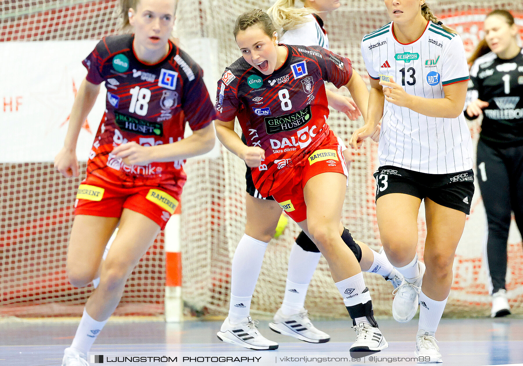 ATG Svenska Cupen 1/8-final 2 Skövde HF-OV Helsingborg HK 34-19,dam,Skövde Idrottshall,Skövde,Sverige,Handboll,,2023,318845