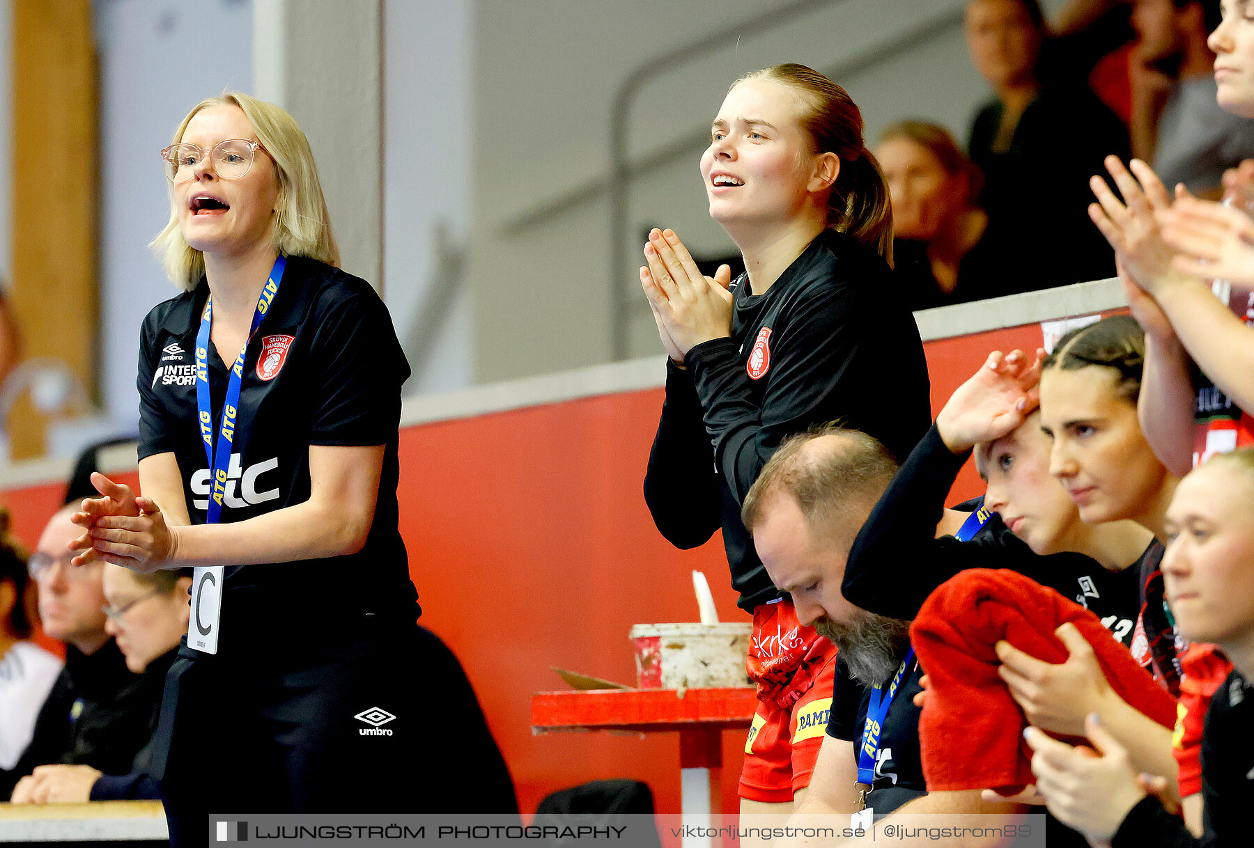 ATG Svenska Cupen 1/8-final 2 Skövde HF-OV Helsingborg HK 34-19,dam,Skövde Idrottshall,Skövde,Sverige,Handboll,,2023,318849