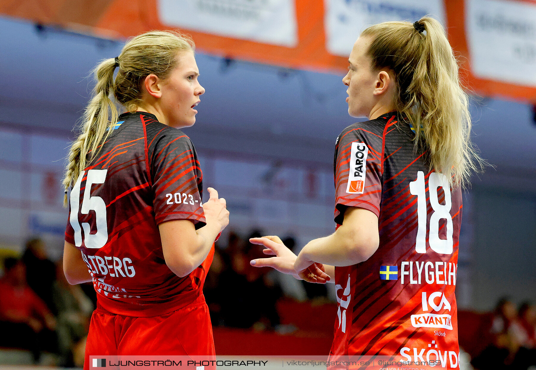 ATG Svenska Cupen 1/8-final 2 Skövde HF-OV Helsingborg HK 34-19,dam,Skövde Idrottshall,Skövde,Sverige,Handboll,,2023,318871