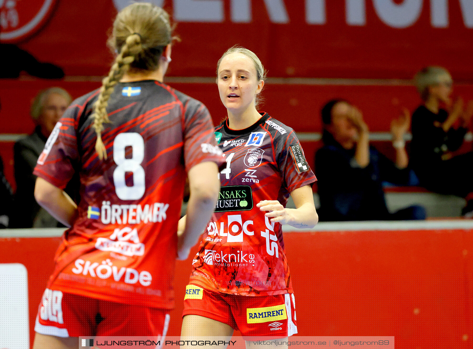 ATG Svenska Cupen 1/8-final 2 Skövde HF-OV Helsingborg HK 34-19,dam,Skövde Idrottshall,Skövde,Sverige,Handboll,,2023,318881