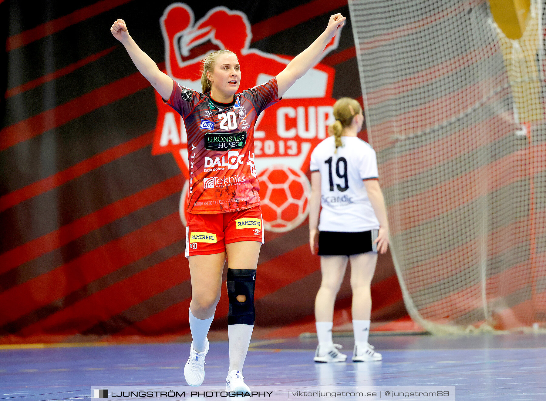 ATG Svenska Cupen 1/8-final 2 Skövde HF-OV Helsingborg HK 34-19,dam,Skövde Idrottshall,Skövde,Sverige,Handboll,,2023,318890