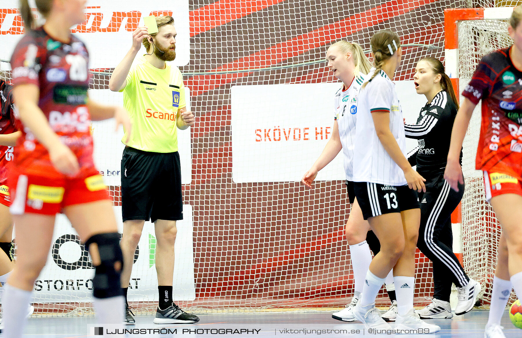 ATG Svenska Cupen 1/8-final 2 Skövde HF-OV Helsingborg HK 34-19,dam,Skövde Idrottshall,Skövde,Sverige,Handboll,,2023,318892