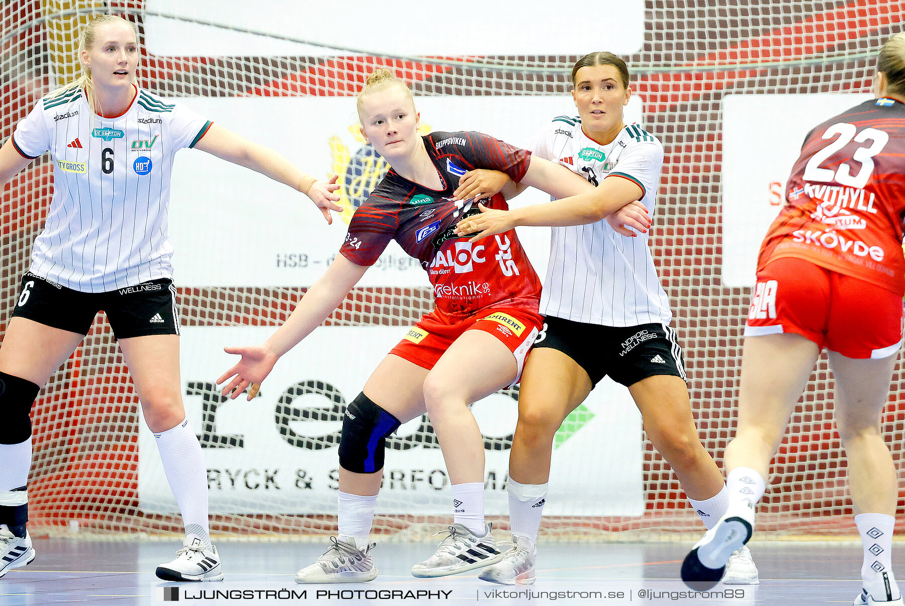 ATG Svenska Cupen 1/8-final 2 Skövde HF-OV Helsingborg HK 34-19,dam,Skövde Idrottshall,Skövde,Sverige,Handboll,,2023,318934