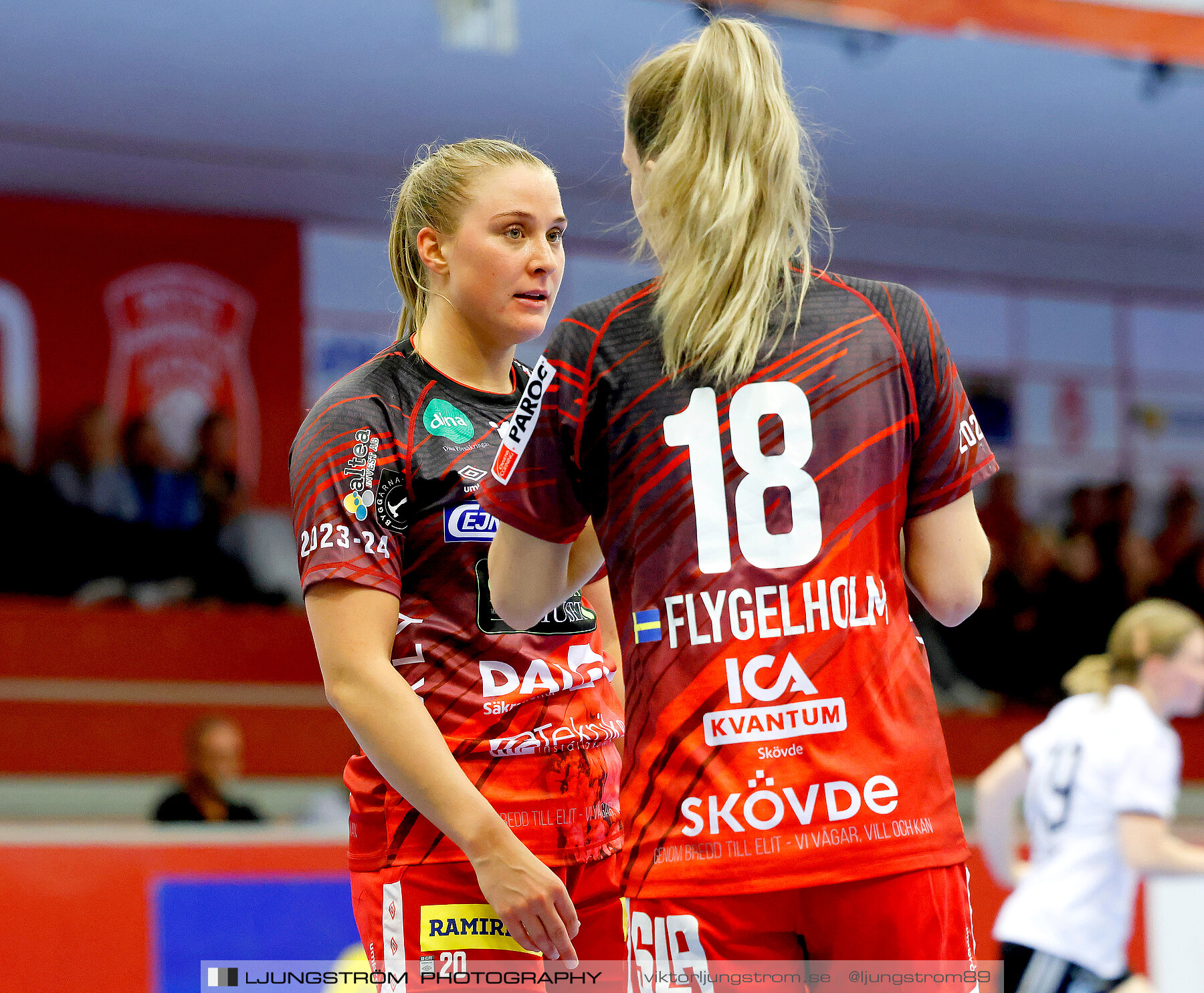 ATG Svenska Cupen 1/8-final 2 Skövde HF-OV Helsingborg HK 34-19,dam,Skövde Idrottshall,Skövde,Sverige,Handboll,,2023,318947