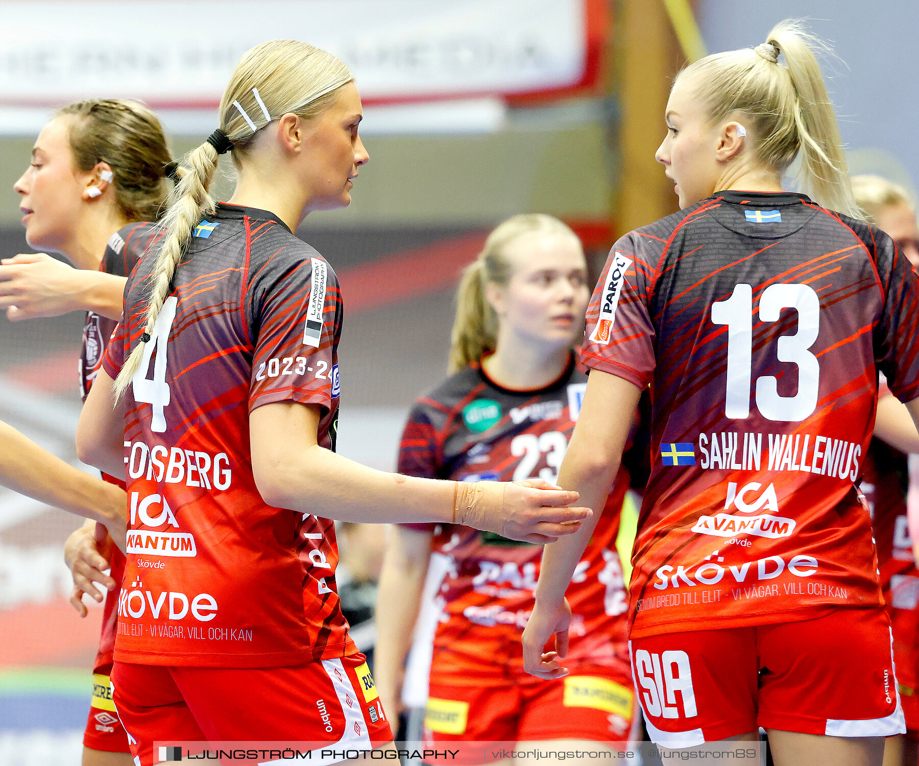 ATG Svenska Cupen 1/8-final 2 Skövde HF-OV Helsingborg HK 34-19,dam,Skövde Idrottshall,Skövde,Sverige,Handboll,,2023,318953