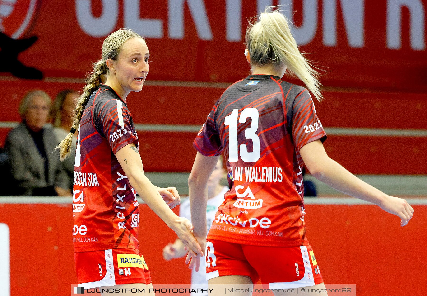 ATG Svenska Cupen 1/8-final 2 Skövde HF-OV Helsingborg HK 34-19,dam,Skövde Idrottshall,Skövde,Sverige,Handboll,,2023,318974