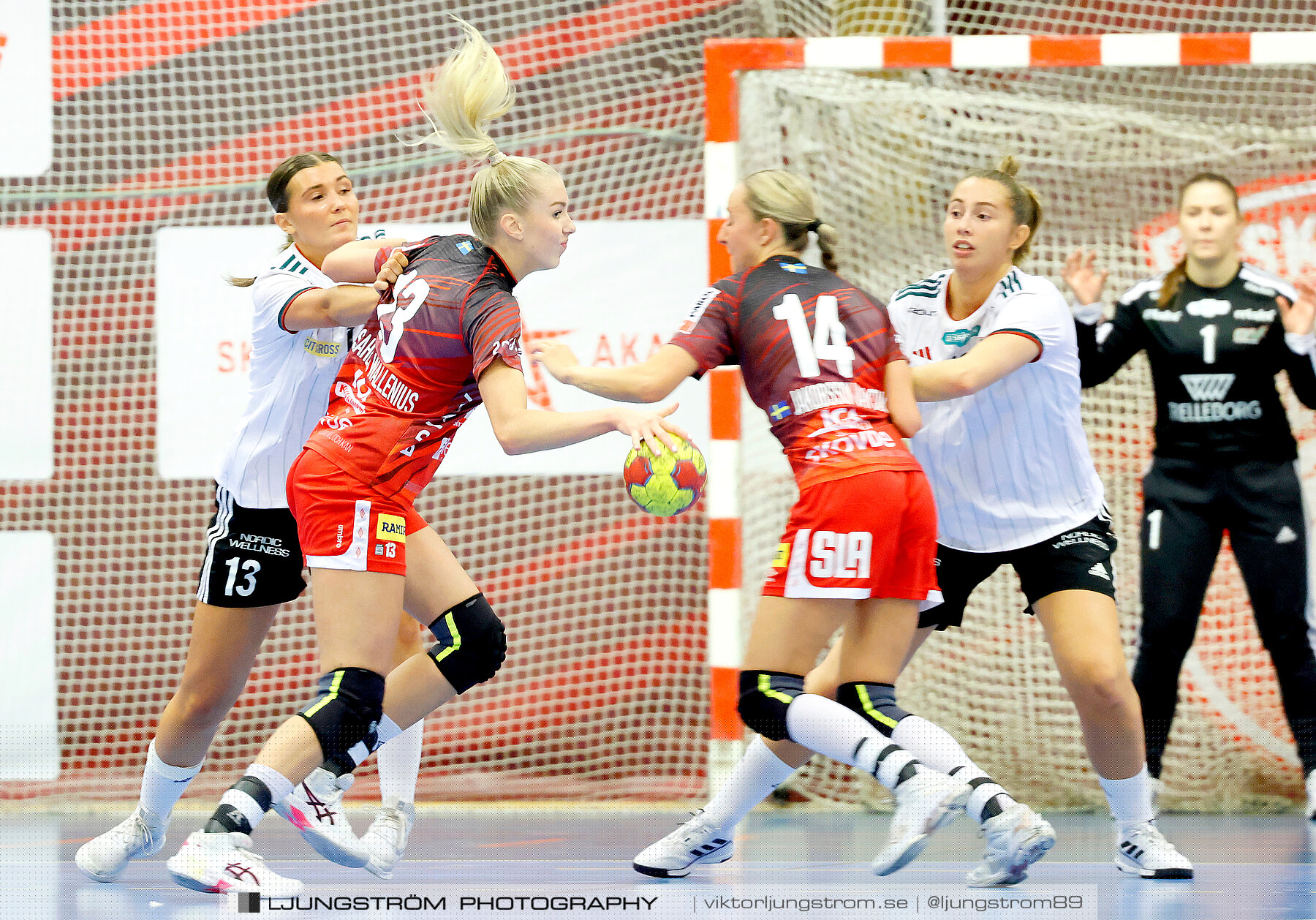 ATG Svenska Cupen 1/8-final 2 Skövde HF-OV Helsingborg HK 34-19,dam,Skövde Idrottshall,Skövde,Sverige,Handboll,,2023,318977