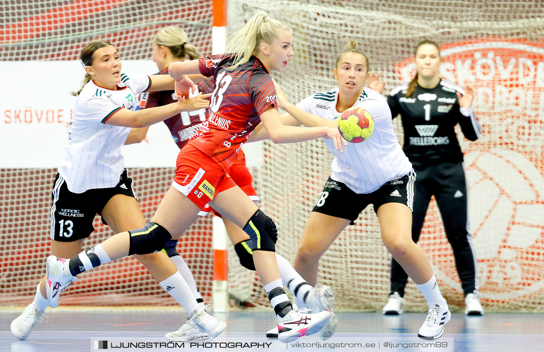 ATG Svenska Cupen 1/8-final 2 Skövde HF-OV Helsingborg HK 34-19,dam,Skövde Idrottshall,Skövde,Sverige,Handboll,,2023,318978