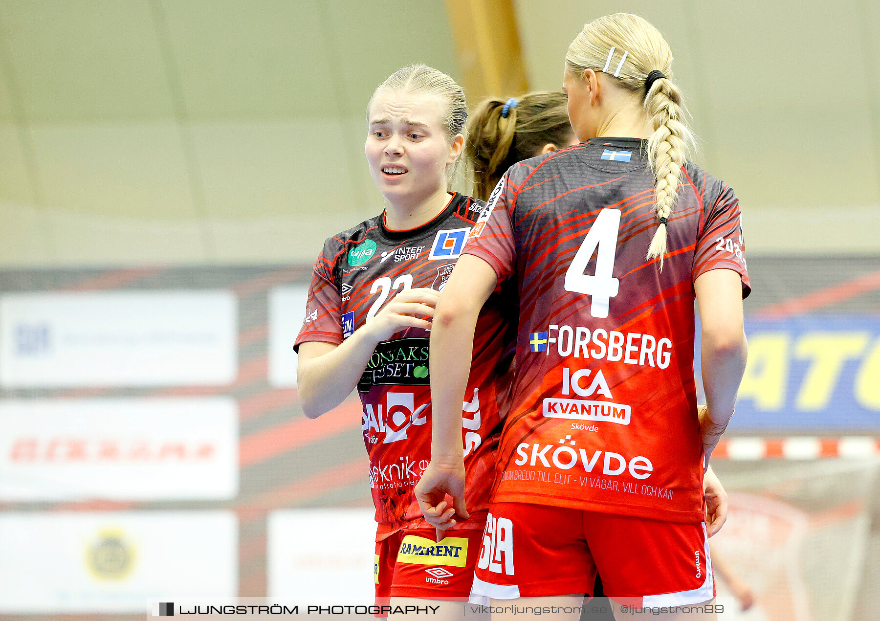 ATG Svenska Cupen 1/8-final 2 Skövde HF-OV Helsingborg HK 34-19,dam,Skövde Idrottshall,Skövde,Sverige,Handboll,,2023,318982