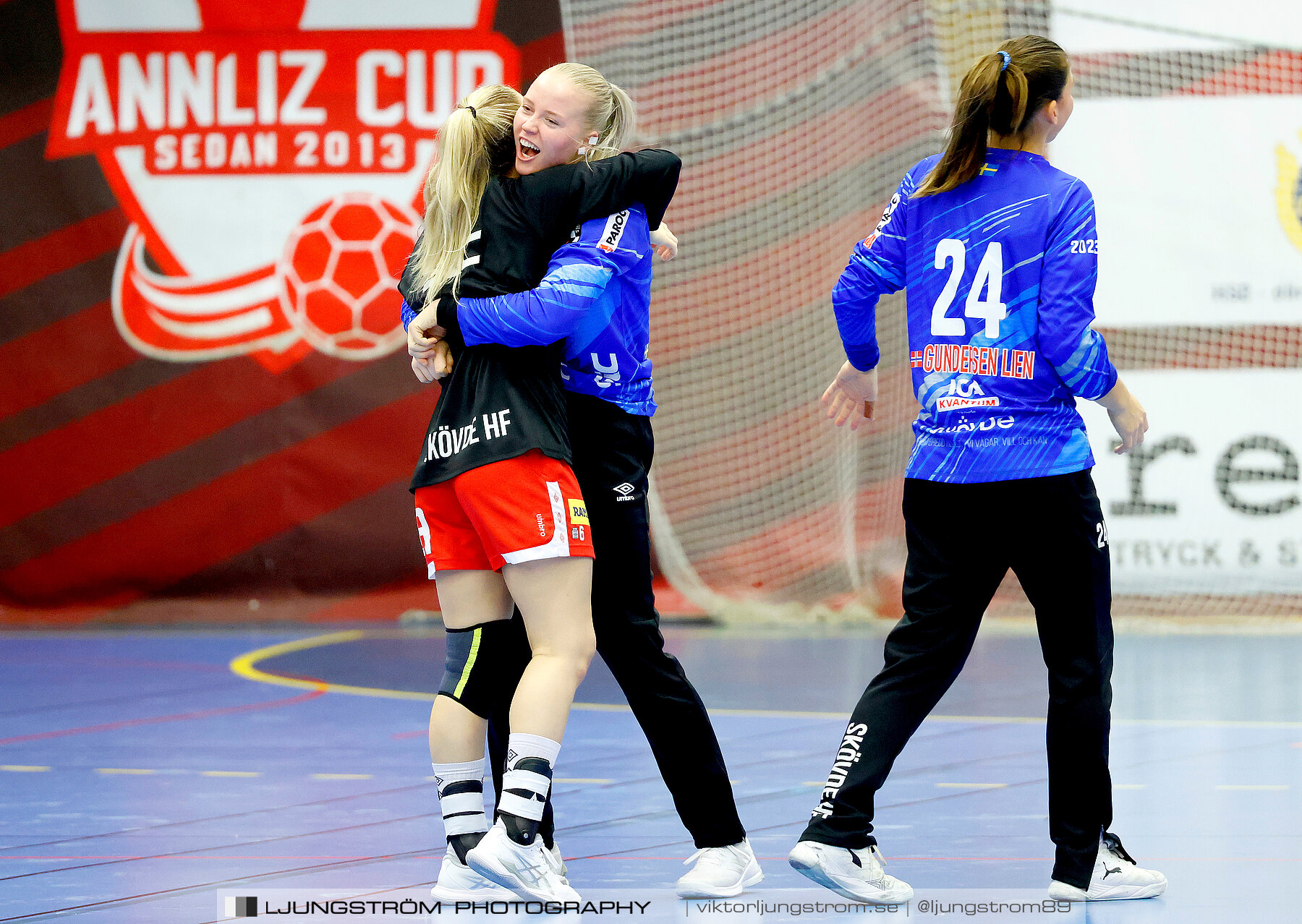 ATG Svenska Cupen 1/8-final 2 Skövde HF-OV Helsingborg HK 34-19,dam,Skövde Idrottshall,Skövde,Sverige,Handboll,,2023,318986