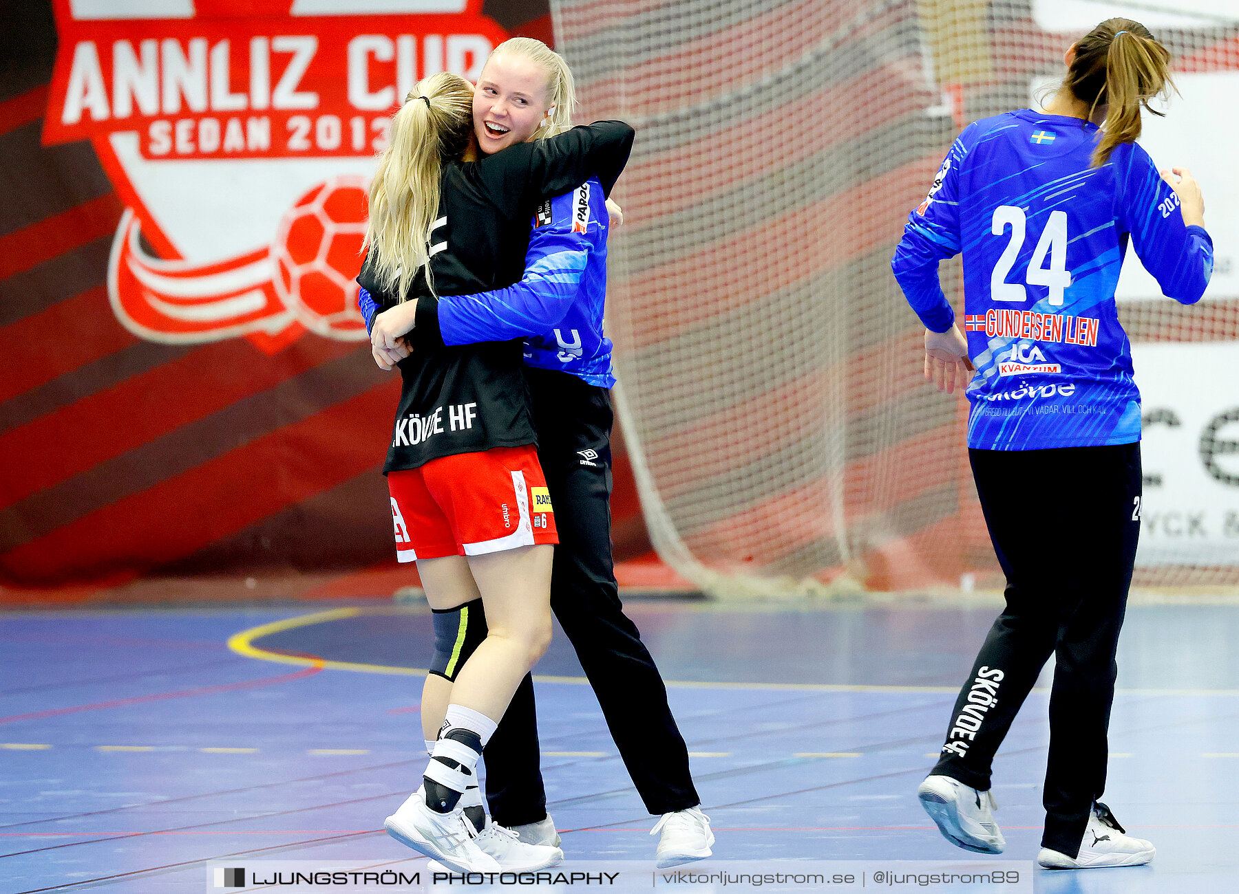 ATG Svenska Cupen 1/8-final 2 Skövde HF-OV Helsingborg HK 34-19,dam,Skövde Idrottshall,Skövde,Sverige,Handboll,,2023,318987