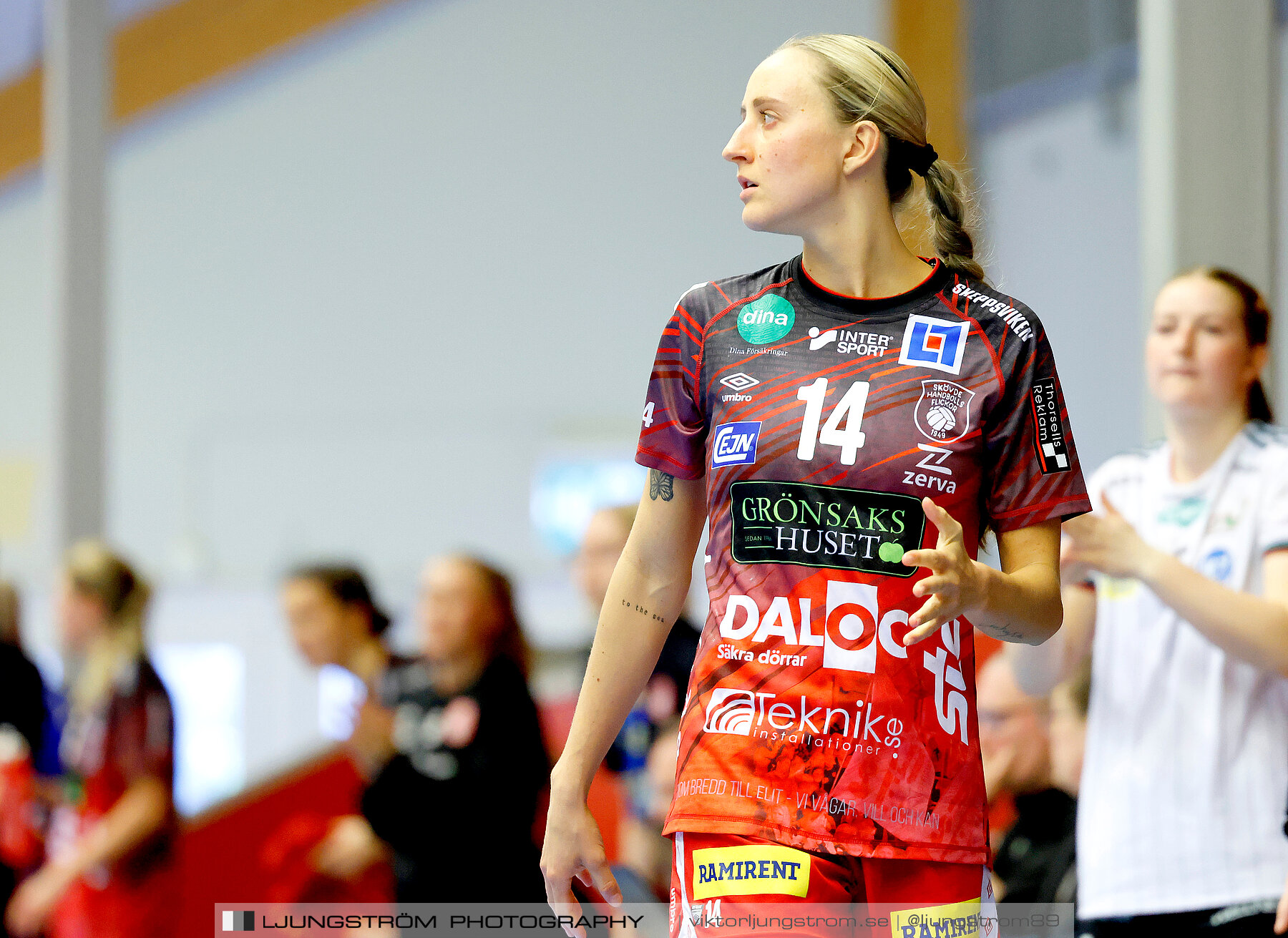 ATG Svenska Cupen 1/8-final 2 Skövde HF-OV Helsingborg HK 34-19,dam,Skövde Idrottshall,Skövde,Sverige,Handboll,,2023,318995