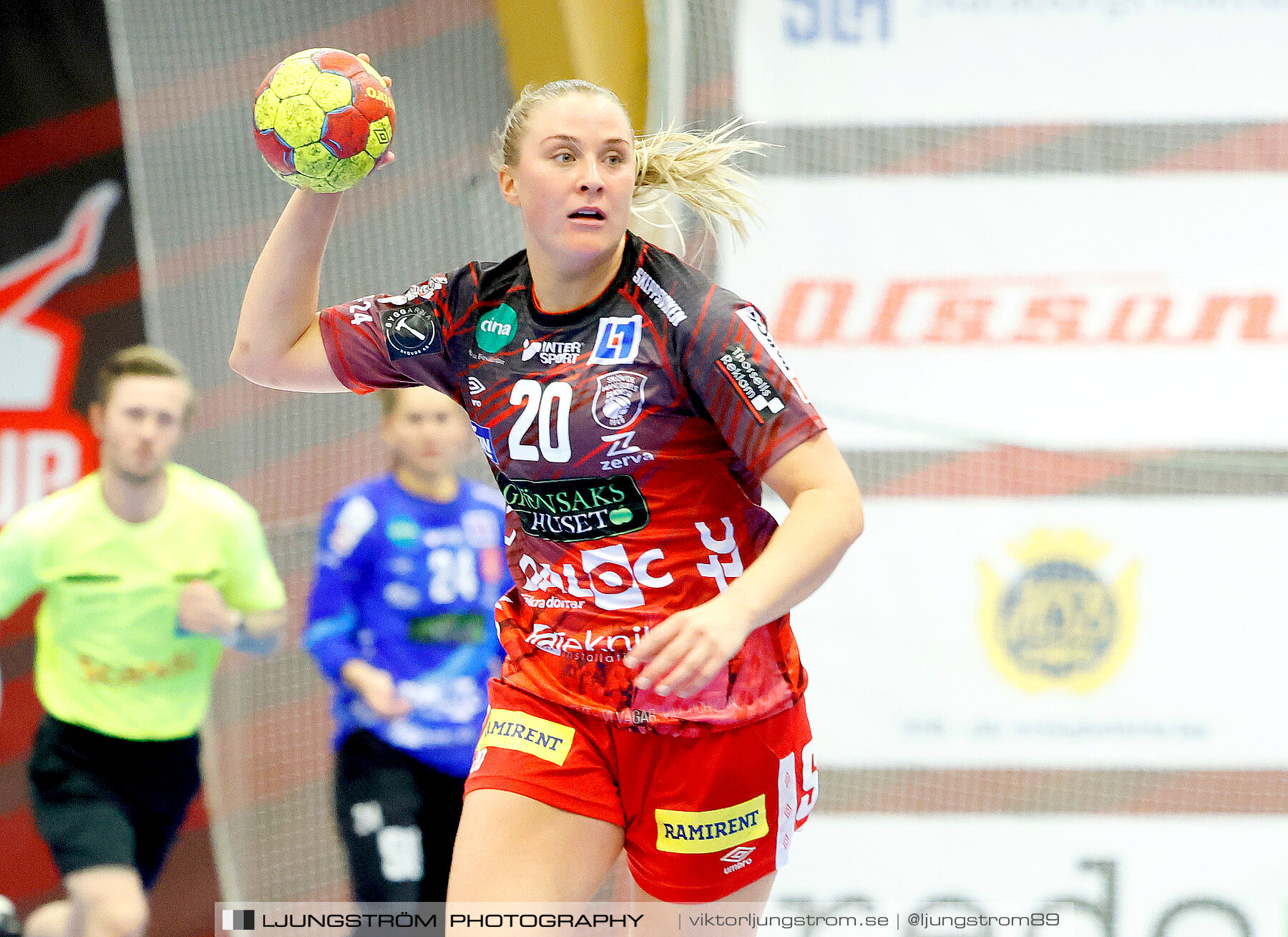 ATG Svenska Cupen 1/8-final 2 Skövde HF-OV Helsingborg HK 34-19,dam,Skövde Idrottshall,Skövde,Sverige,Handboll,,2023,319012