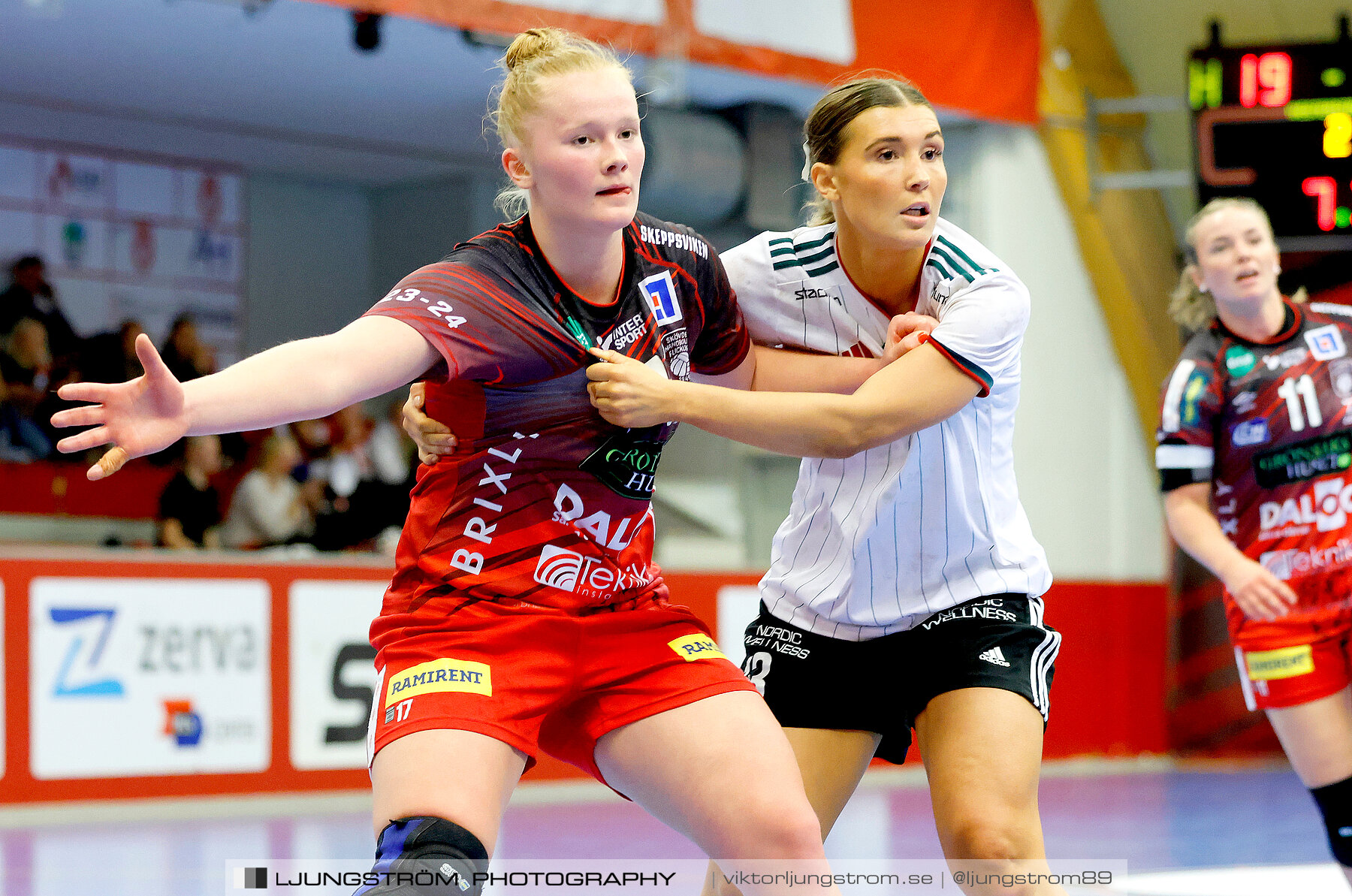 ATG Svenska Cupen 1/8-final 2 Skövde HF-OV Helsingborg HK 34-19,dam,Skövde Idrottshall,Skövde,Sverige,Handboll,,2023,319019