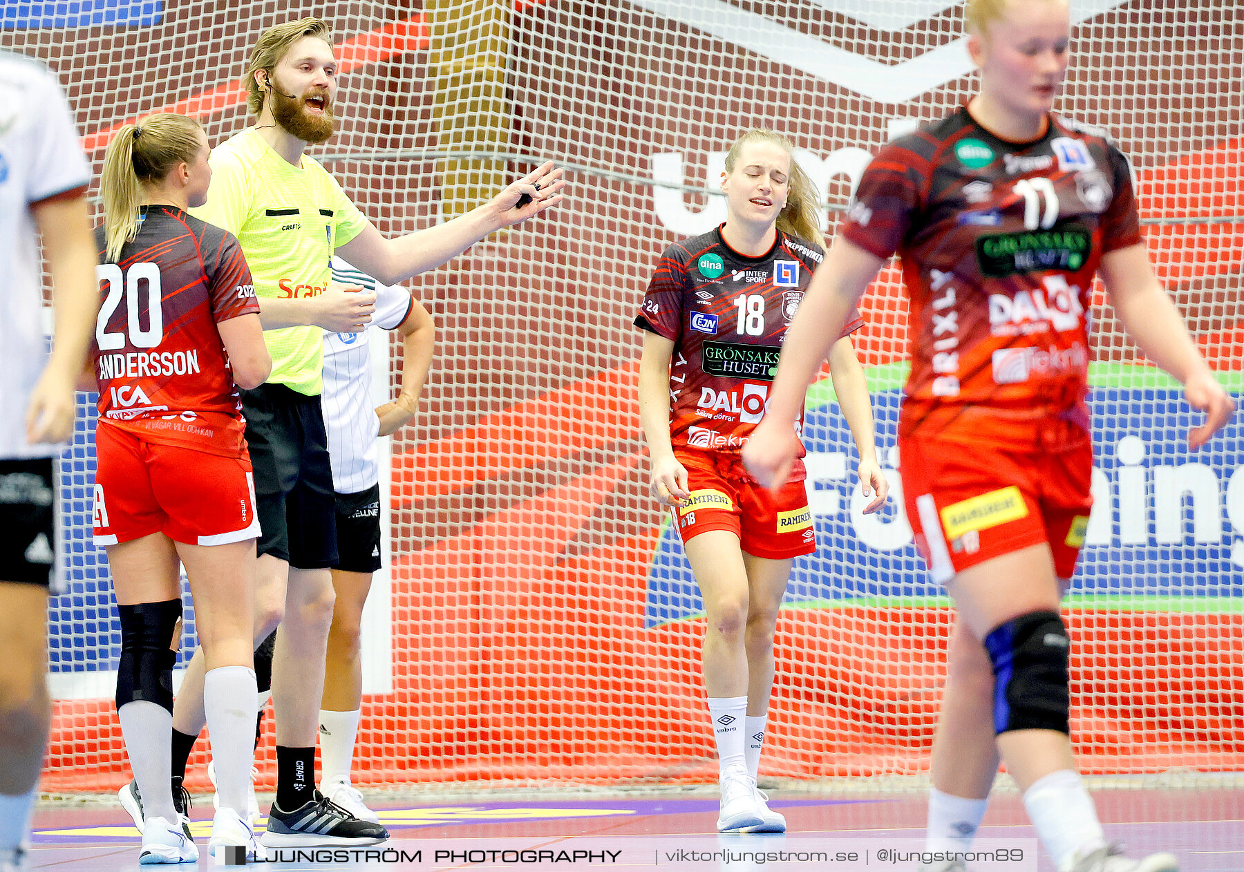 ATG Svenska Cupen 1/8-final 2 Skövde HF-OV Helsingborg HK 34-19,dam,Skövde Idrottshall,Skövde,Sverige,Handboll,,2023,319029