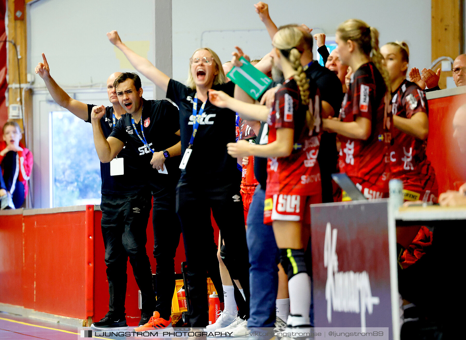 ATG Svenska Cupen 1/8-final 2 Skövde HF-OV Helsingborg HK 34-19,dam,Skövde Idrottshall,Skövde,Sverige,Handboll,,2023,319040