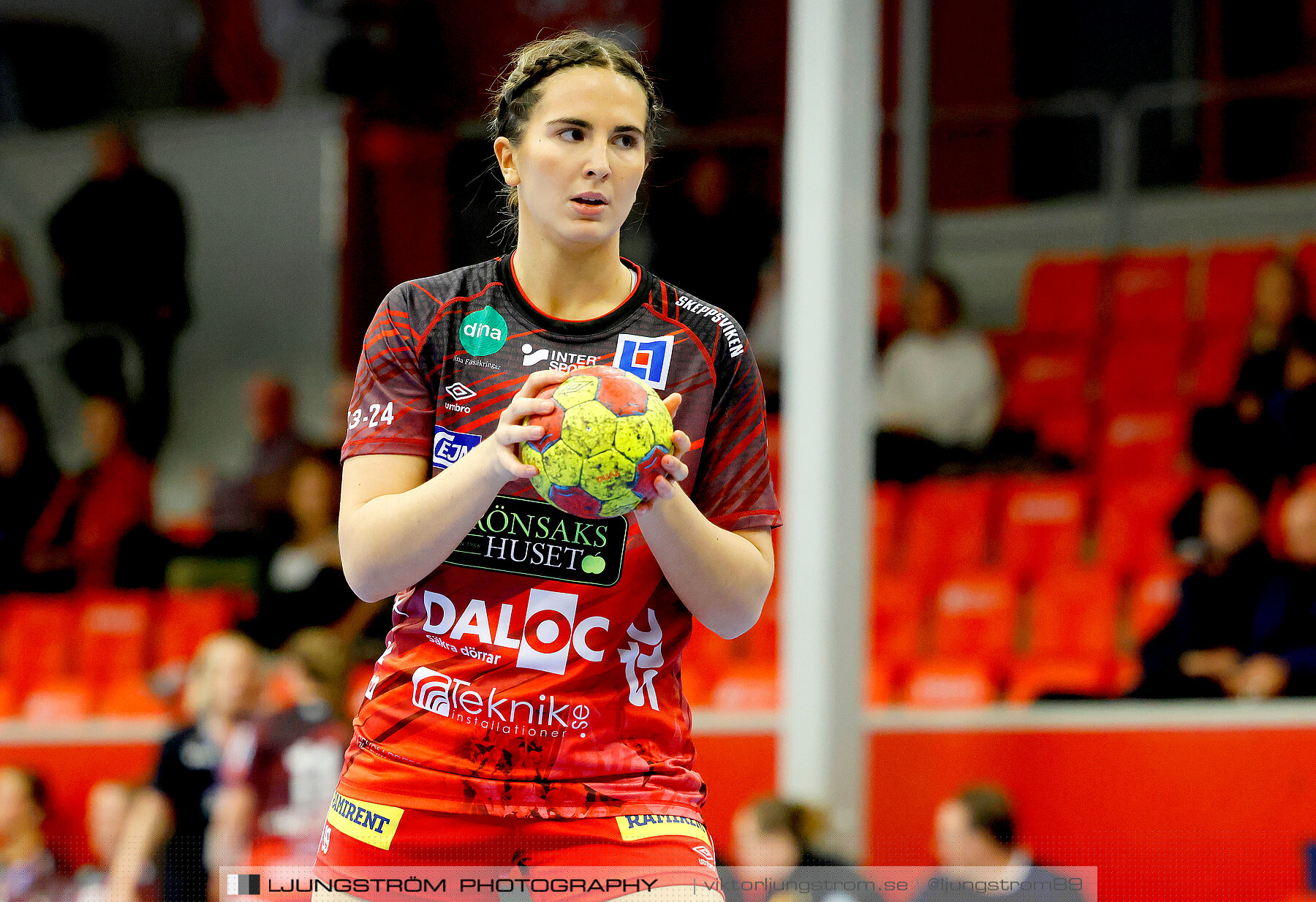 ATG Svenska Cupen 1/8-final 2 Skövde HF-OV Helsingborg HK 34-19,dam,Skövde Idrottshall,Skövde,Sverige,Handboll,,2023,319057