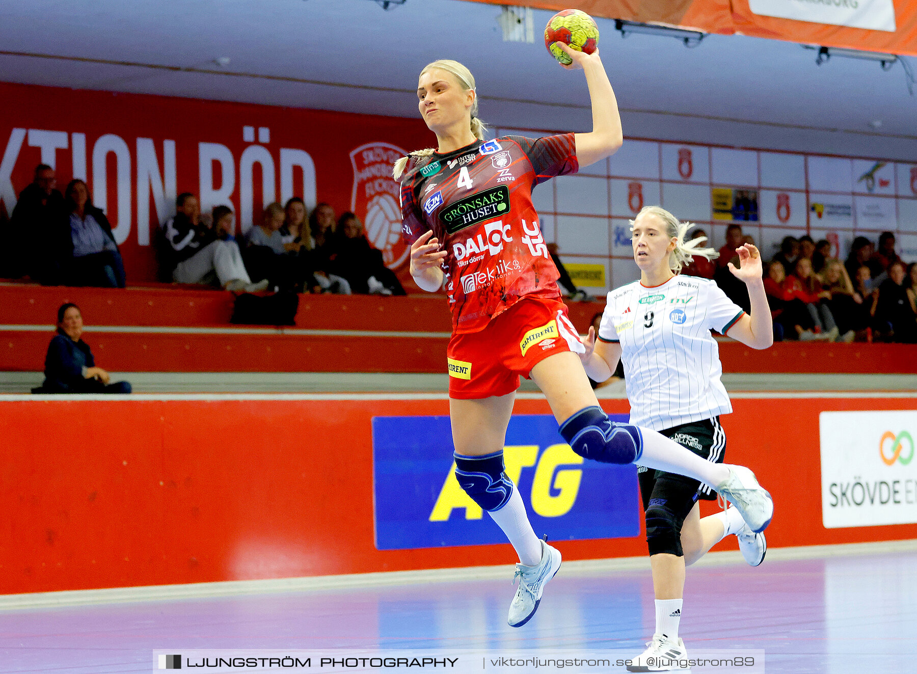 ATG Svenska Cupen 1/8-final 2 Skövde HF-OV Helsingborg HK 34-19,dam,Skövde Idrottshall,Skövde,Sverige,Handboll,,2023,319072