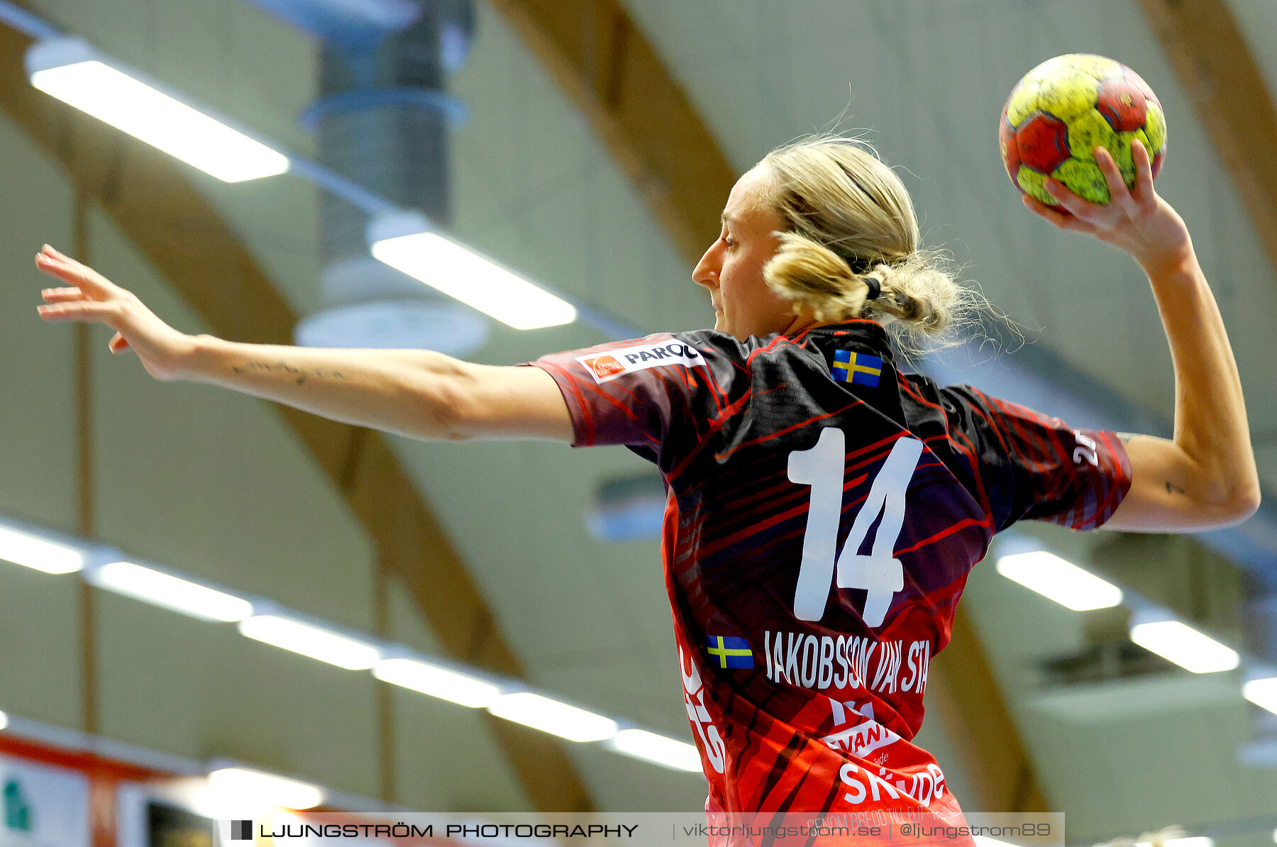 ATG Svenska Cupen 1/8-final 2 Skövde HF-OV Helsingborg HK 34-19,dam,Skövde Idrottshall,Skövde,Sverige,Handboll,,2023,319073