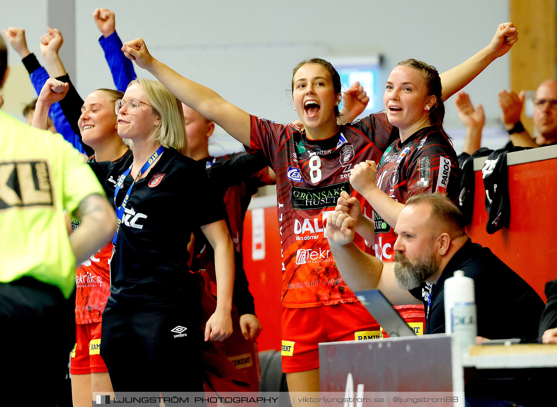 ATG Svenska Cupen 1/8-final 2 Skövde HF-OV Helsingborg HK 34-19,dam,Skövde Idrottshall,Skövde,Sverige,Handboll,,2023,319074