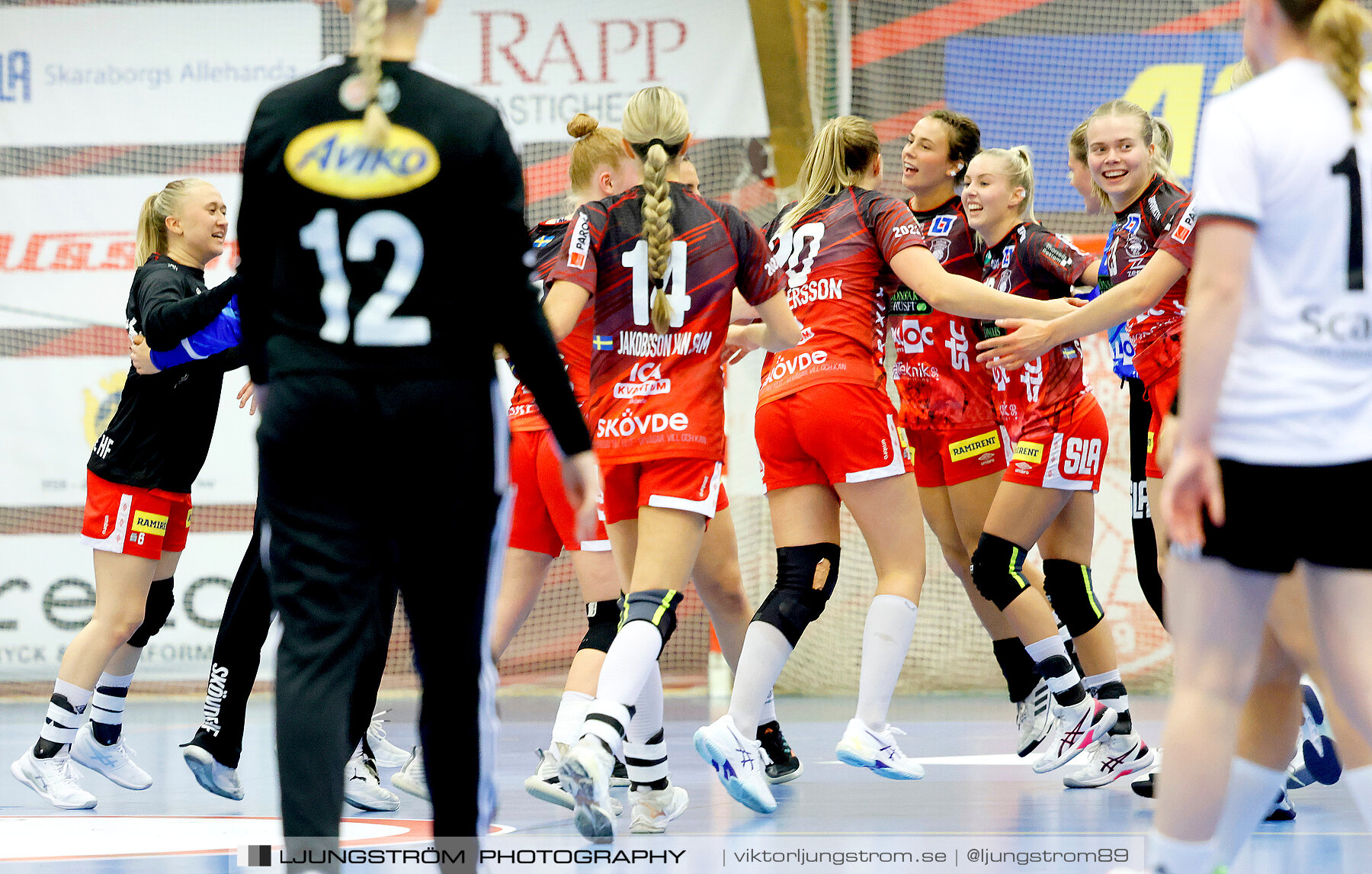 ATG Svenska Cupen 1/8-final 2 Skövde HF-OV Helsingborg HK 34-19,dam,Skövde Idrottshall,Skövde,Sverige,Handboll,,2023,319331