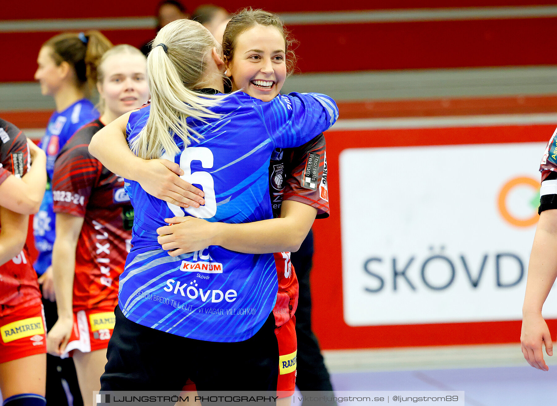 ATG Svenska Cupen 1/8-final 2 Skövde HF-OV Helsingborg HK 34-19,dam,Skövde Idrottshall,Skövde,Sverige,Handboll,,2023,319339