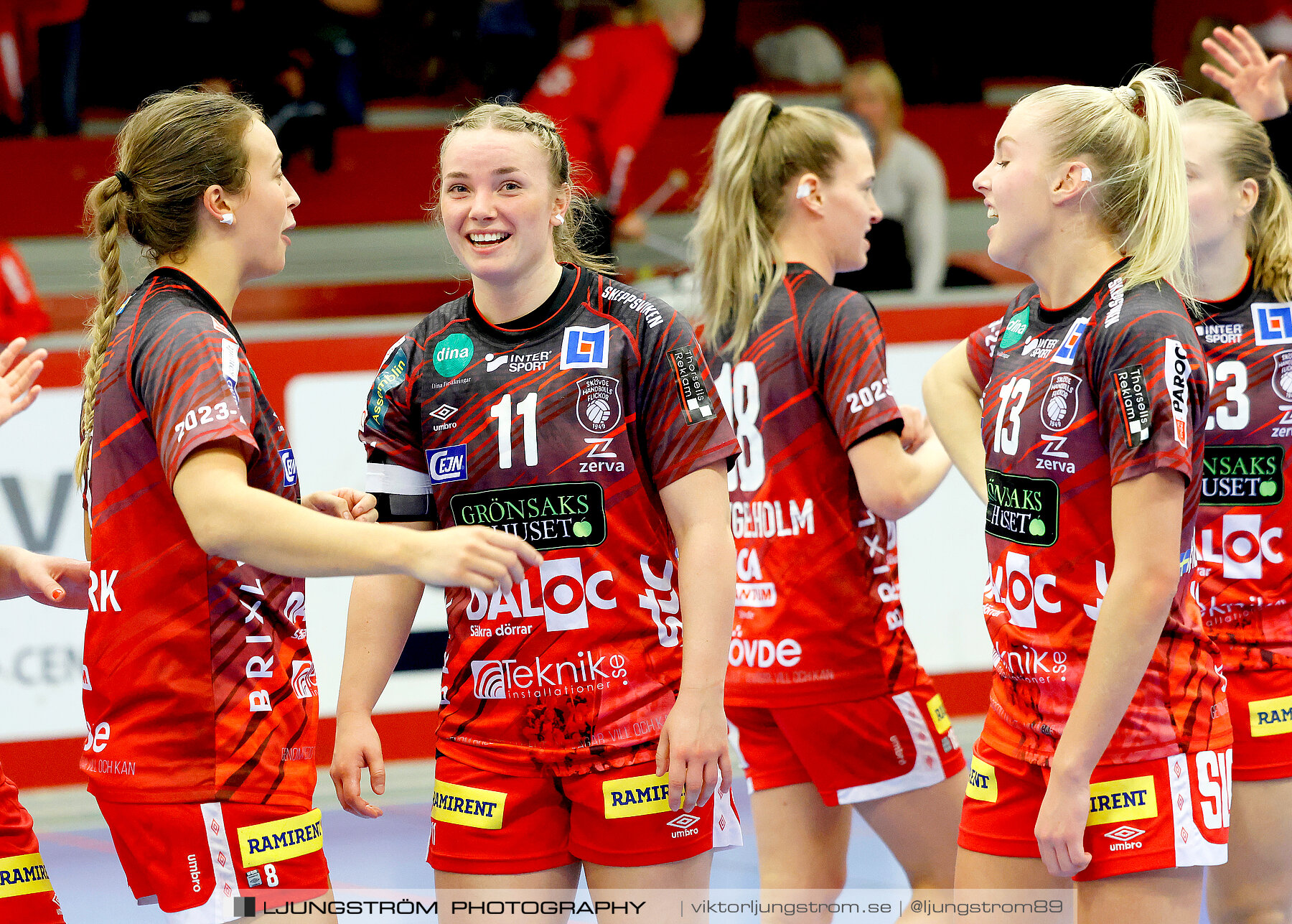 ATG Svenska Cupen 1/8-final 2 Skövde HF-OV Helsingborg HK 34-19,dam,Skövde Idrottshall,Skövde,Sverige,Handboll,,2023,319341