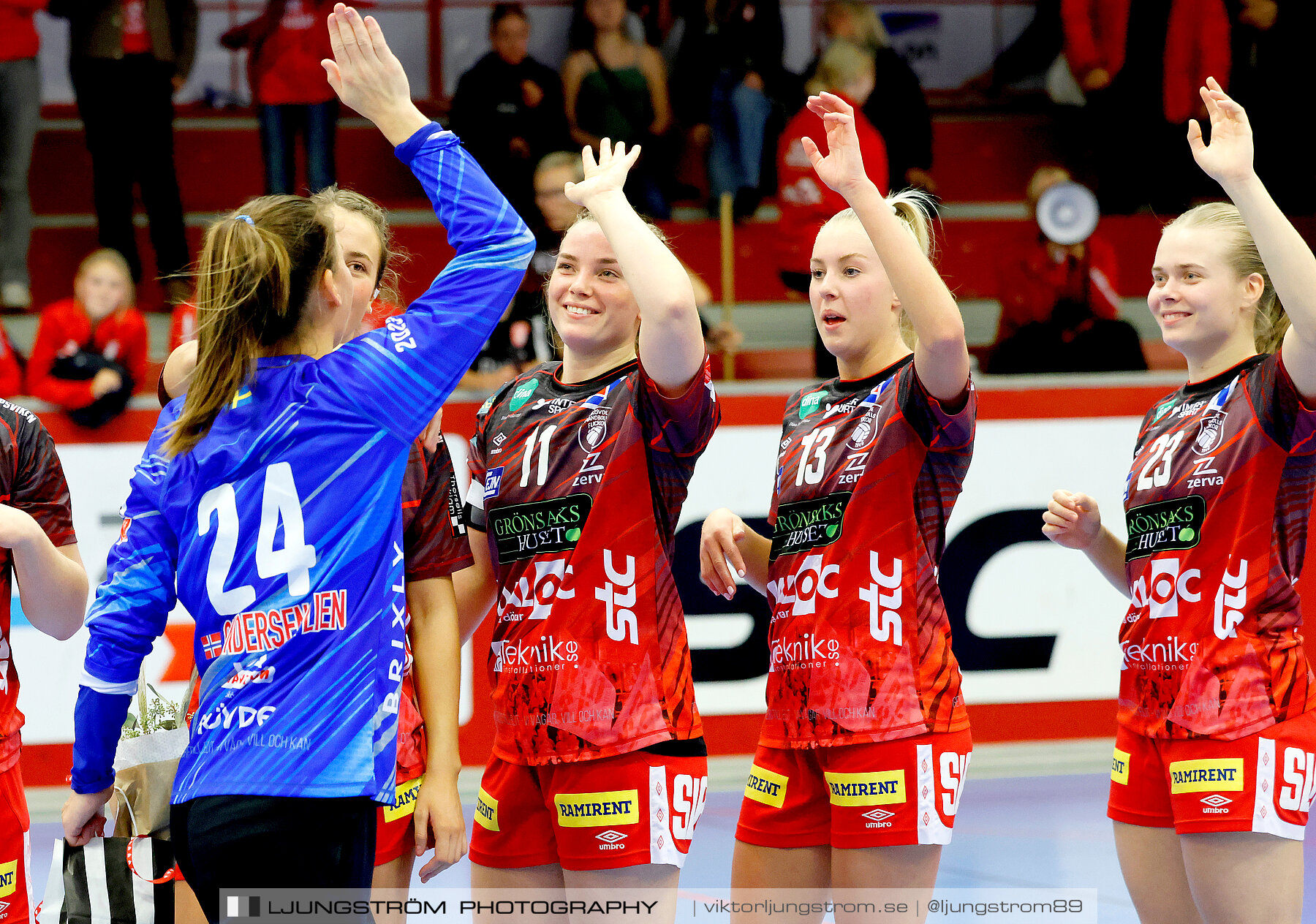 ATG Svenska Cupen 1/8-final 2 Skövde HF-OV Helsingborg HK 34-19,dam,Skövde Idrottshall,Skövde,Sverige,Handboll,,2023,319347