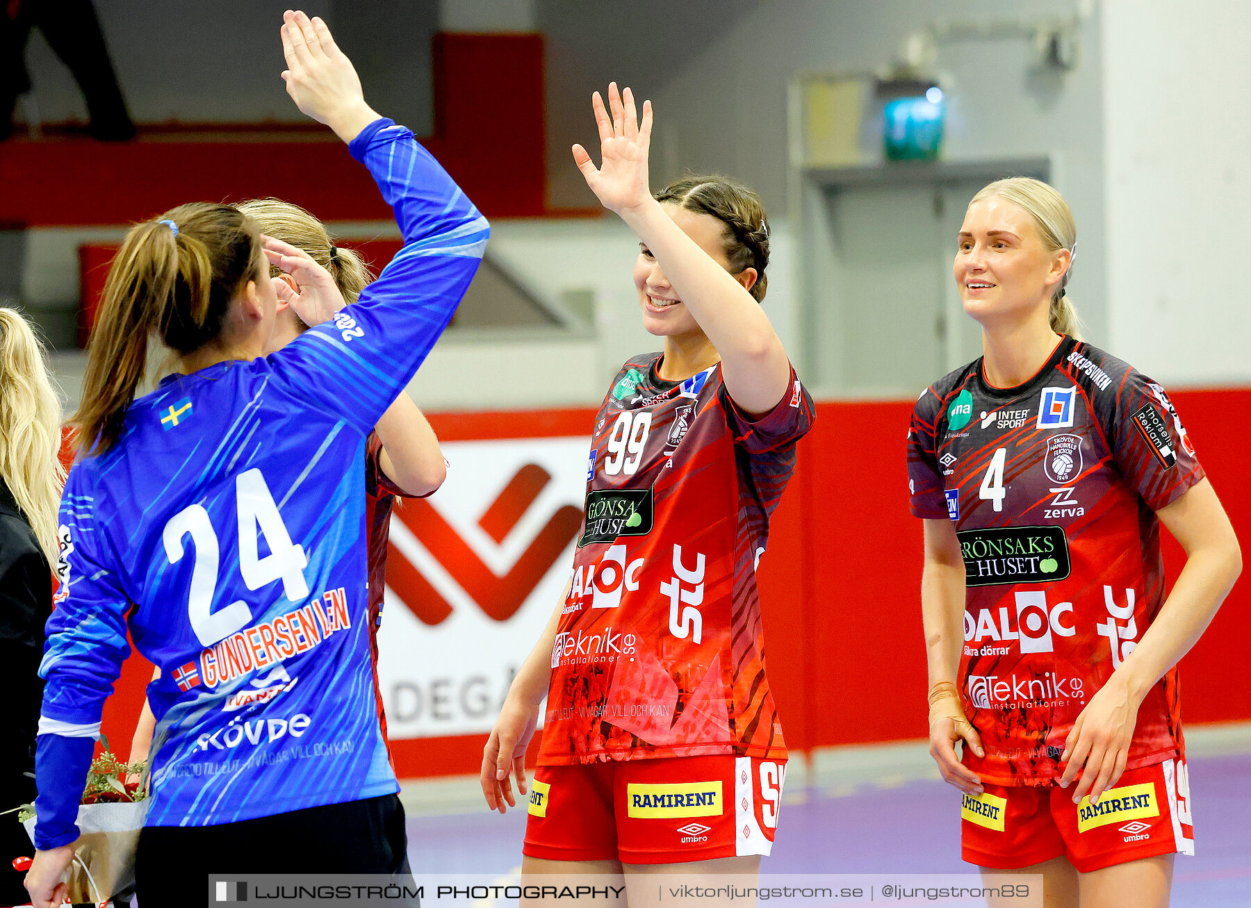 ATG Svenska Cupen 1/8-final 2 Skövde HF-OV Helsingborg HK 34-19,dam,Skövde Idrottshall,Skövde,Sverige,Handboll,,2023,319351