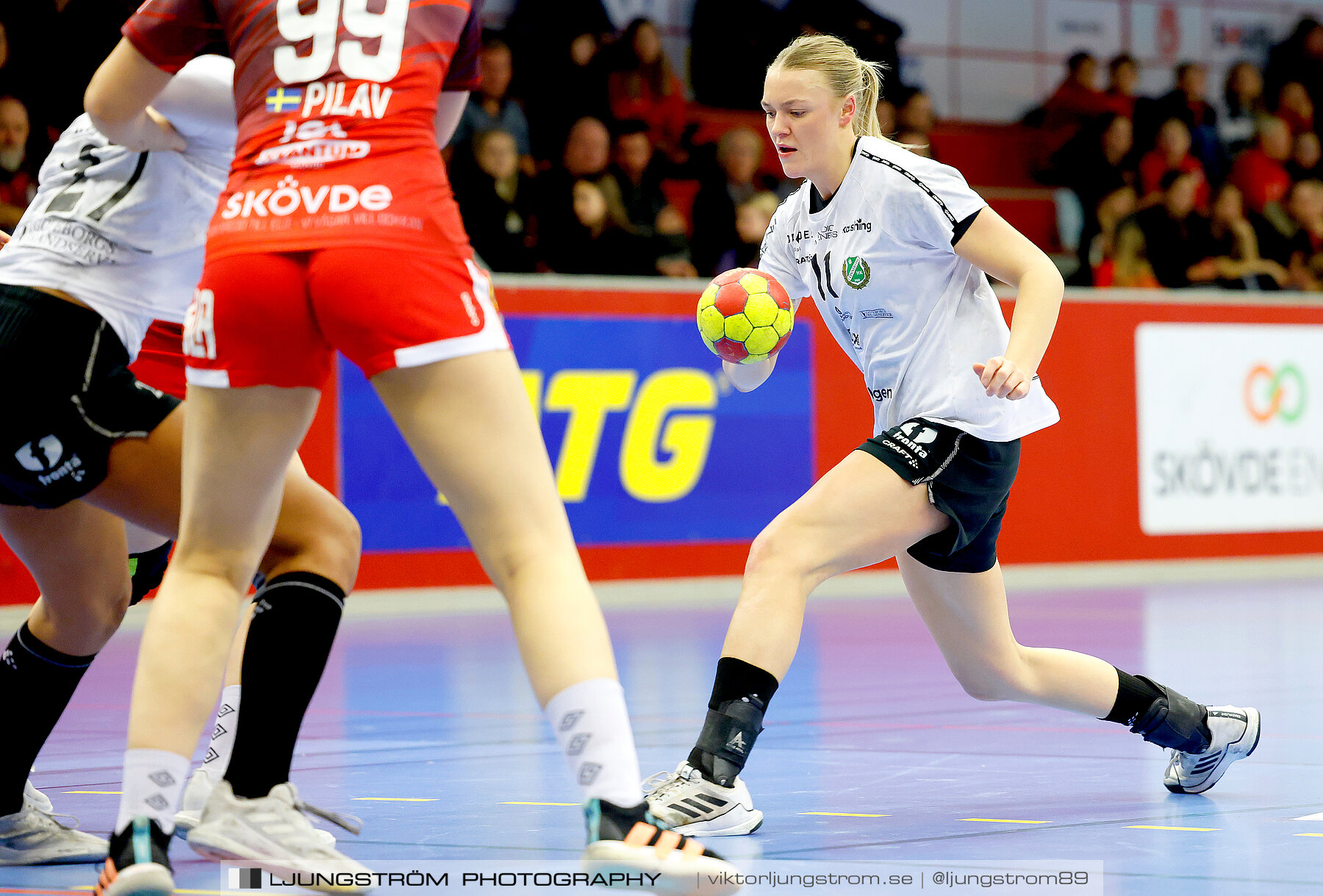 Skövde HF-Önnereds HK 25-24,dam,Skövde Idrottshall,Skövde,Sverige,Handboll,,2023,320676