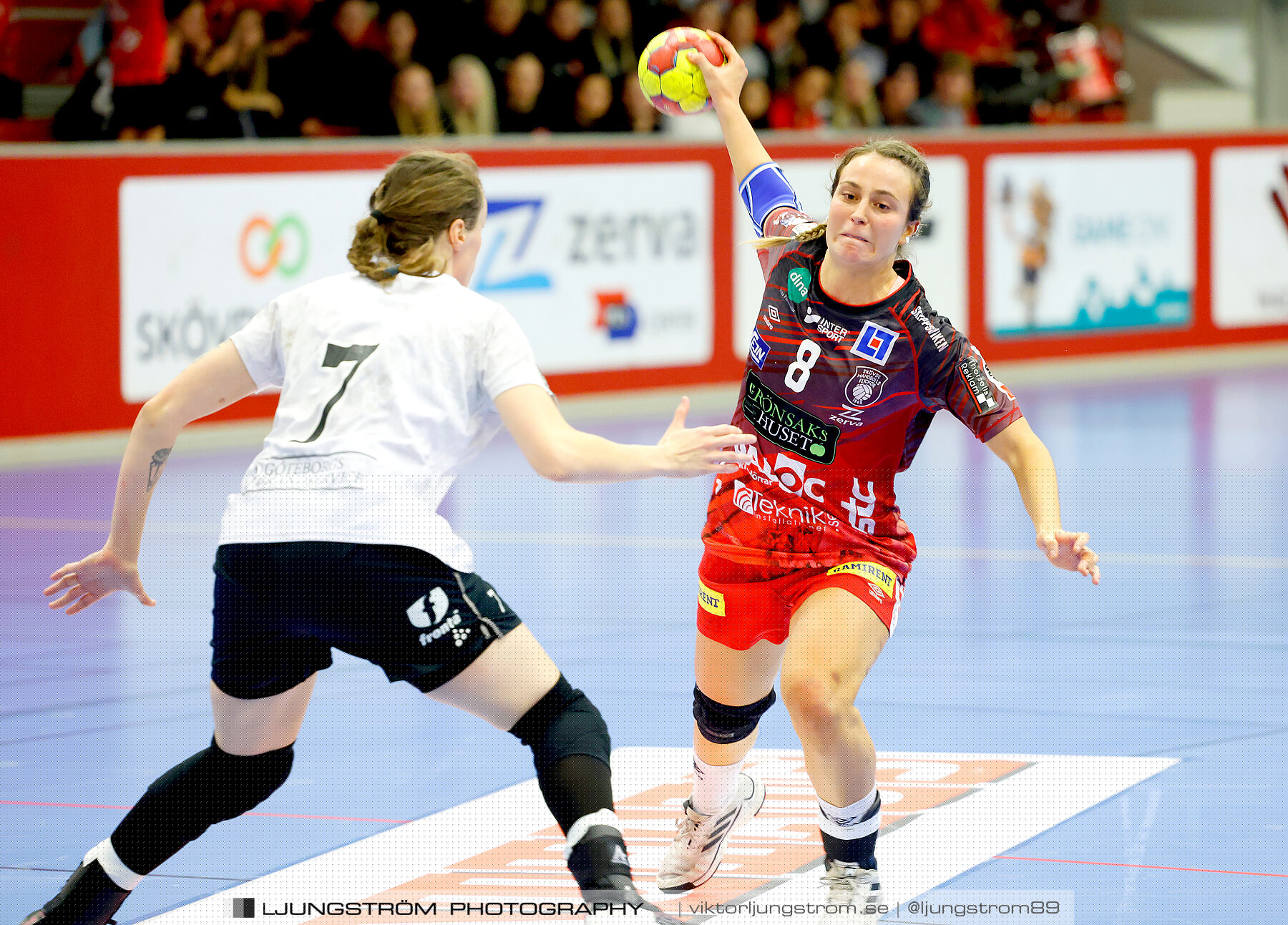 Skövde HF-Önnereds HK 25-24,dam,Skövde Idrottshall,Skövde,Sverige,Handboll,,2023,320775