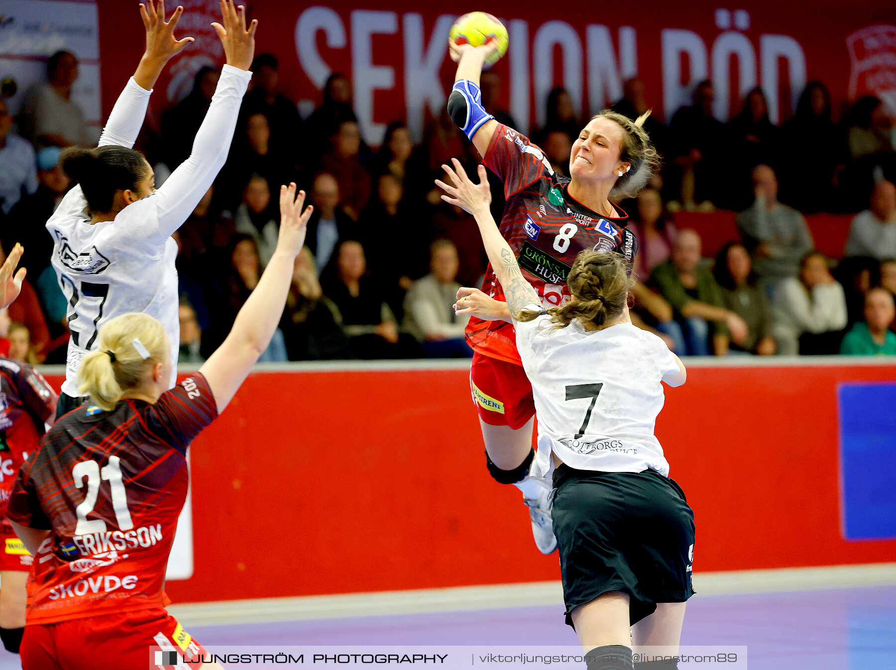 Skövde HF-Önnereds HK 25-24,dam,Skövde Idrottshall,Skövde,Sverige,Handboll,,2023,320856